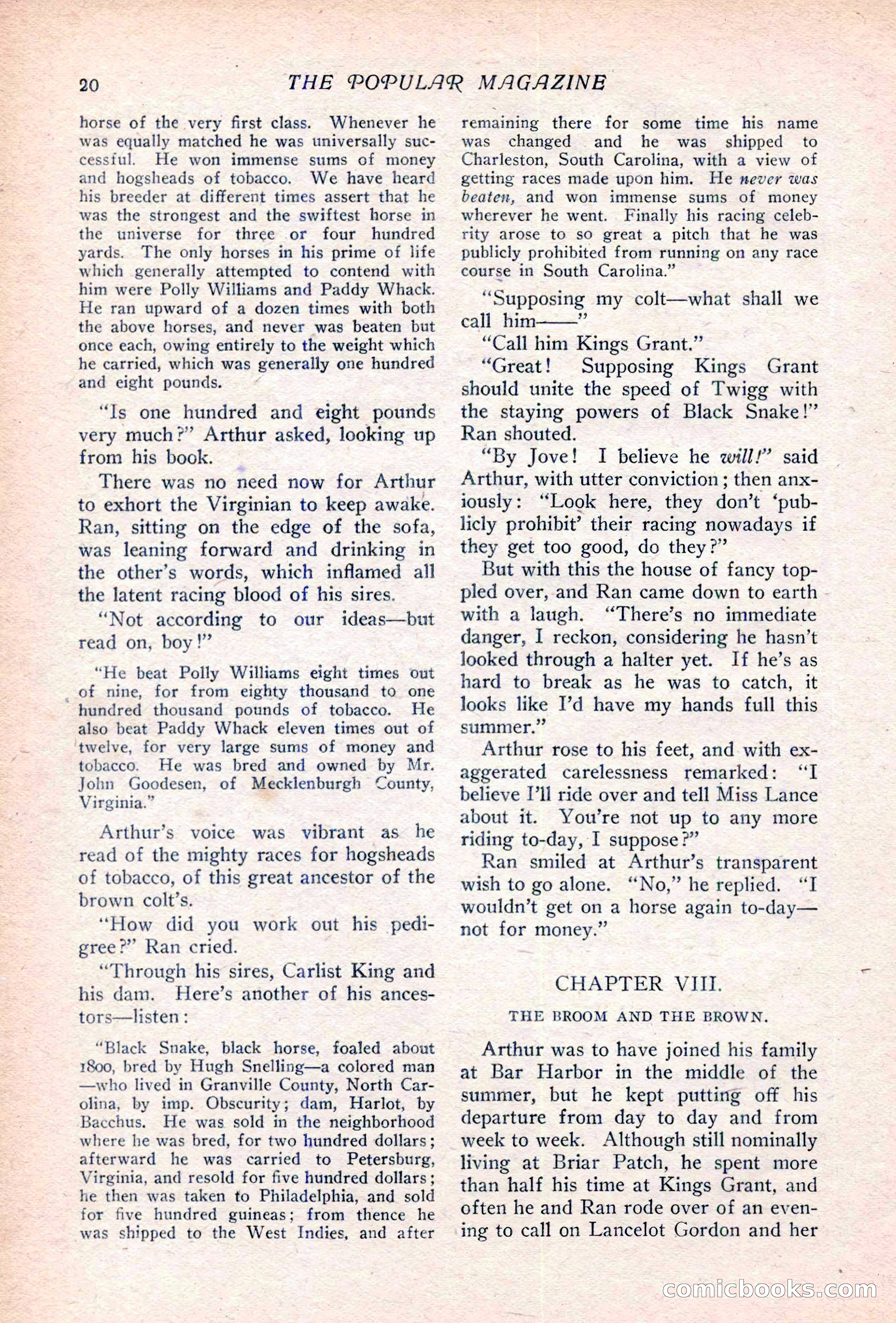 The Popular Magazine, Vol. 36, No. 6 — page 26 of 252