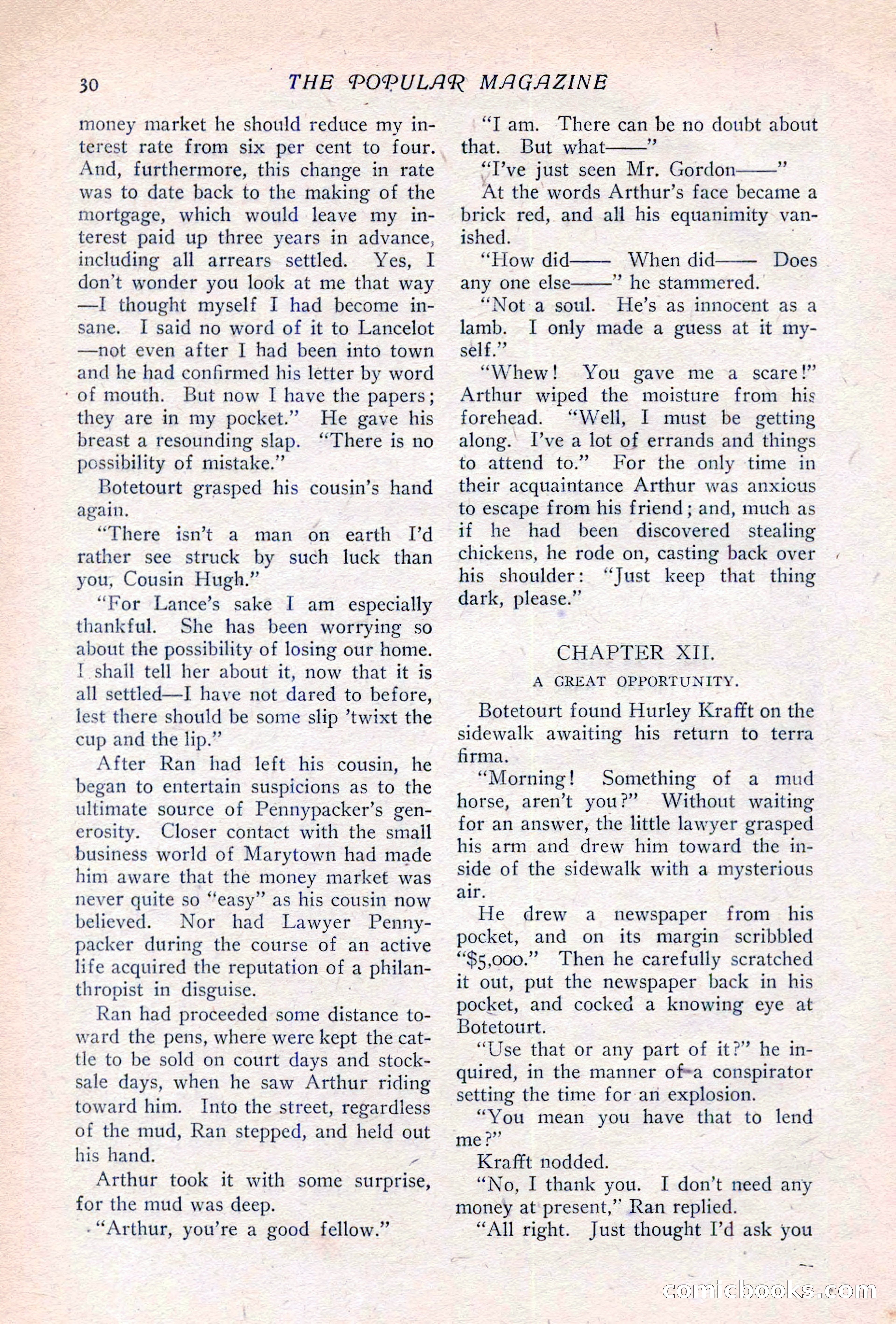 The Popular Magazine, Vol. 36, No. 6 — page 36 of 252