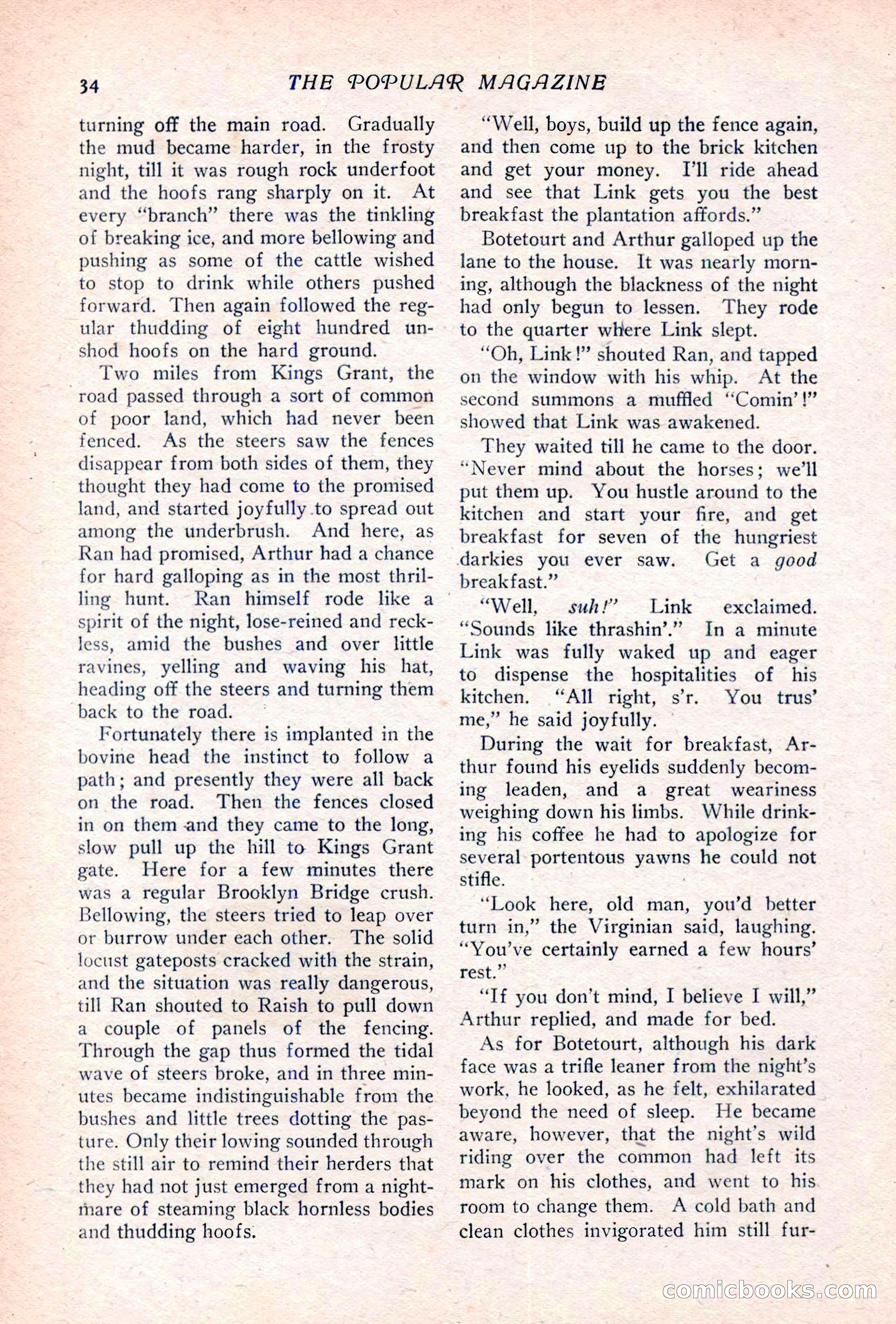 The Popular Magazine, Vol. 36, No. 6 — page 40 of 252