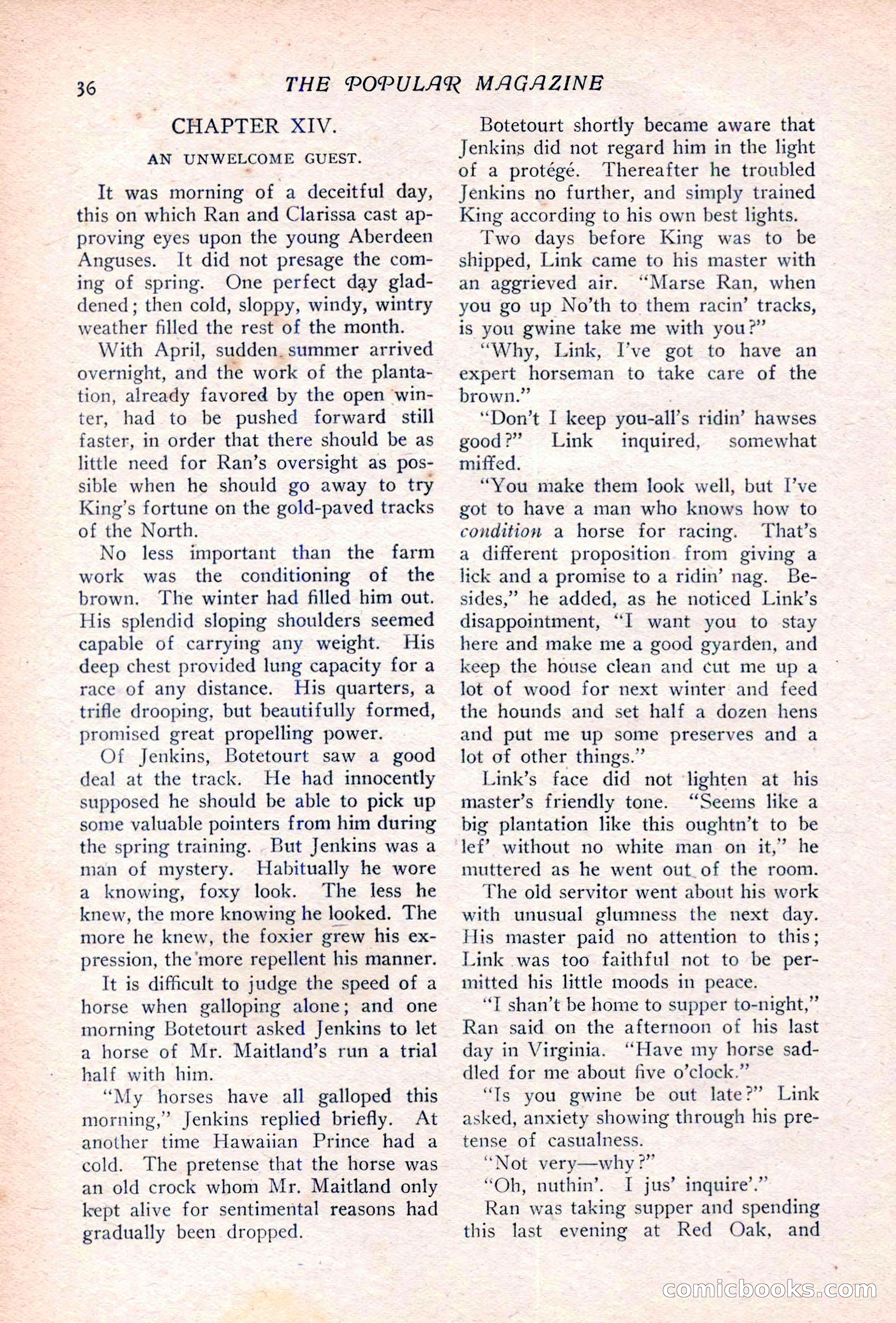The Popular Magazine, Vol. 36, No. 6 — page 42 of 252