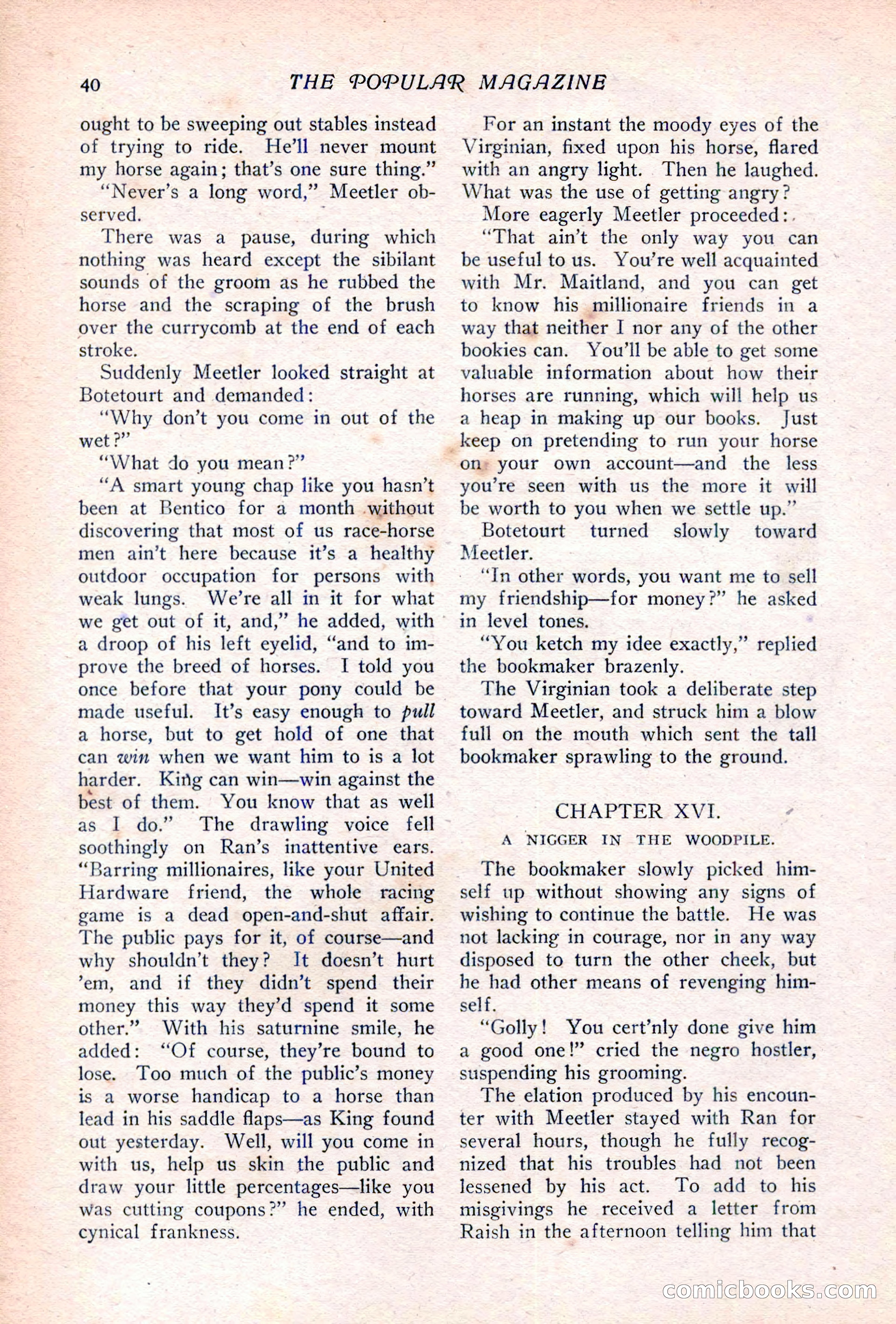 The Popular Magazine, Vol. 36, No. 6 — page 46 of 252