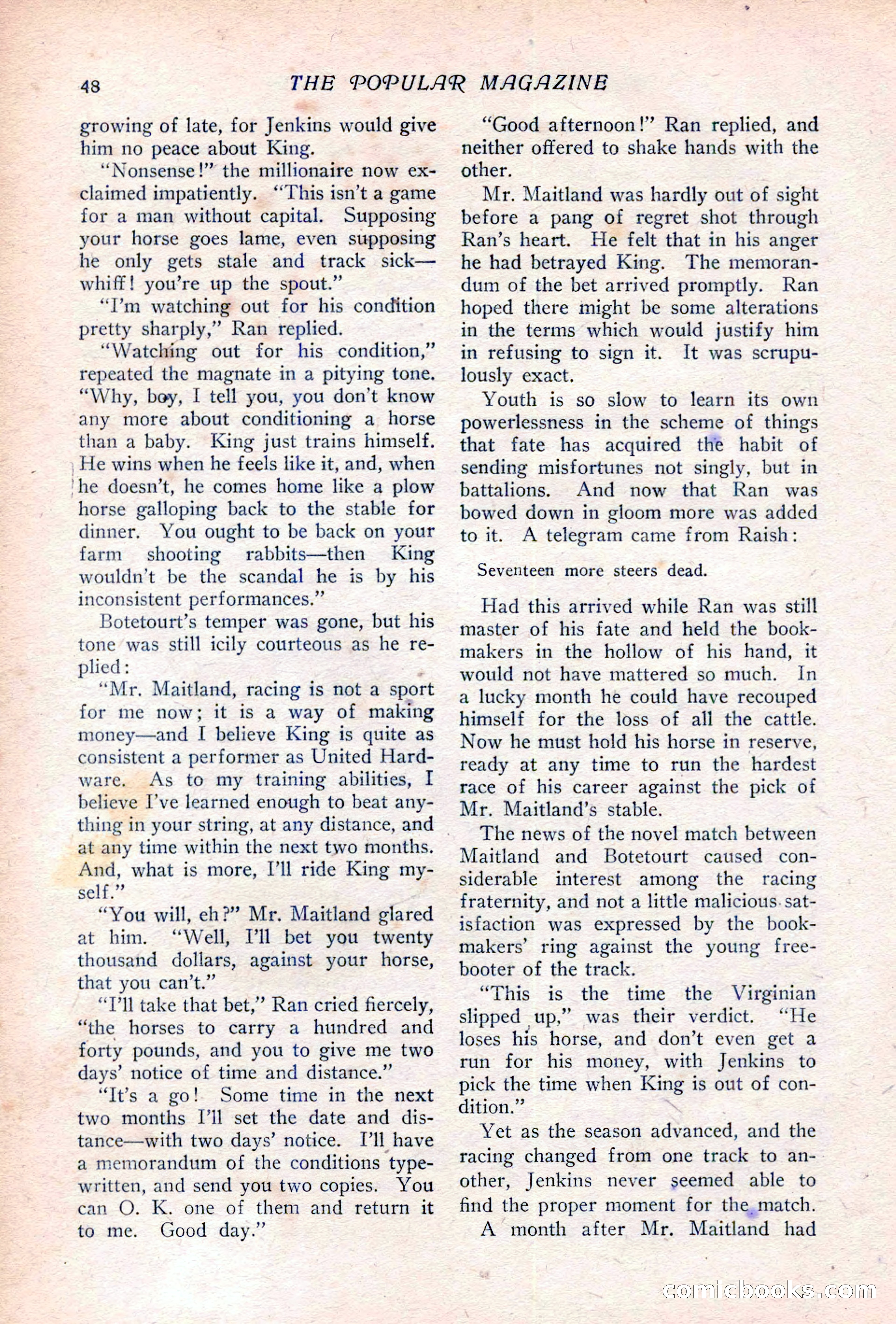 The Popular Magazine, Vol. 36, No. 6 — page 54 of 252