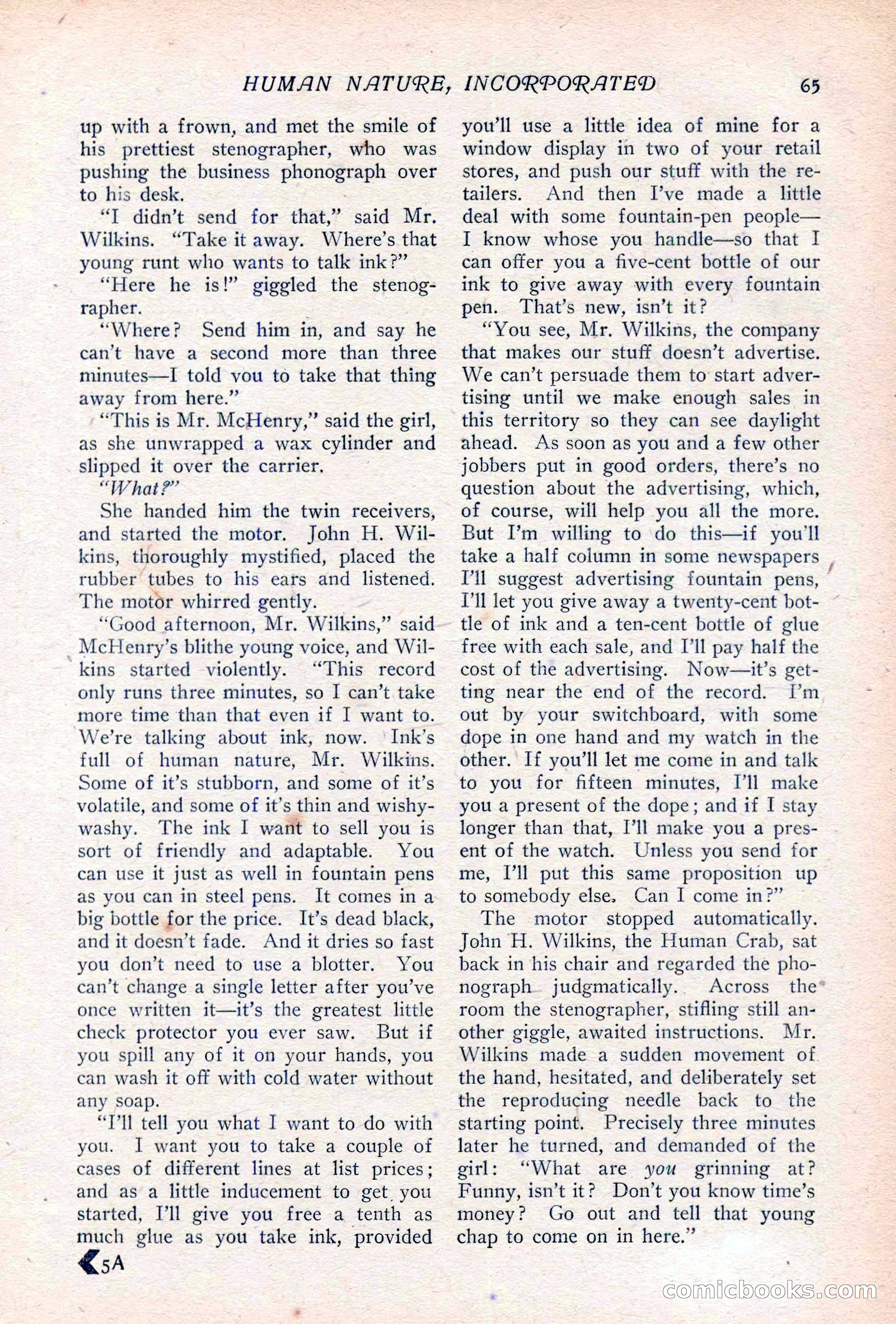 The Popular Magazine, Vol. 36, No. 6 — page 71 of 252