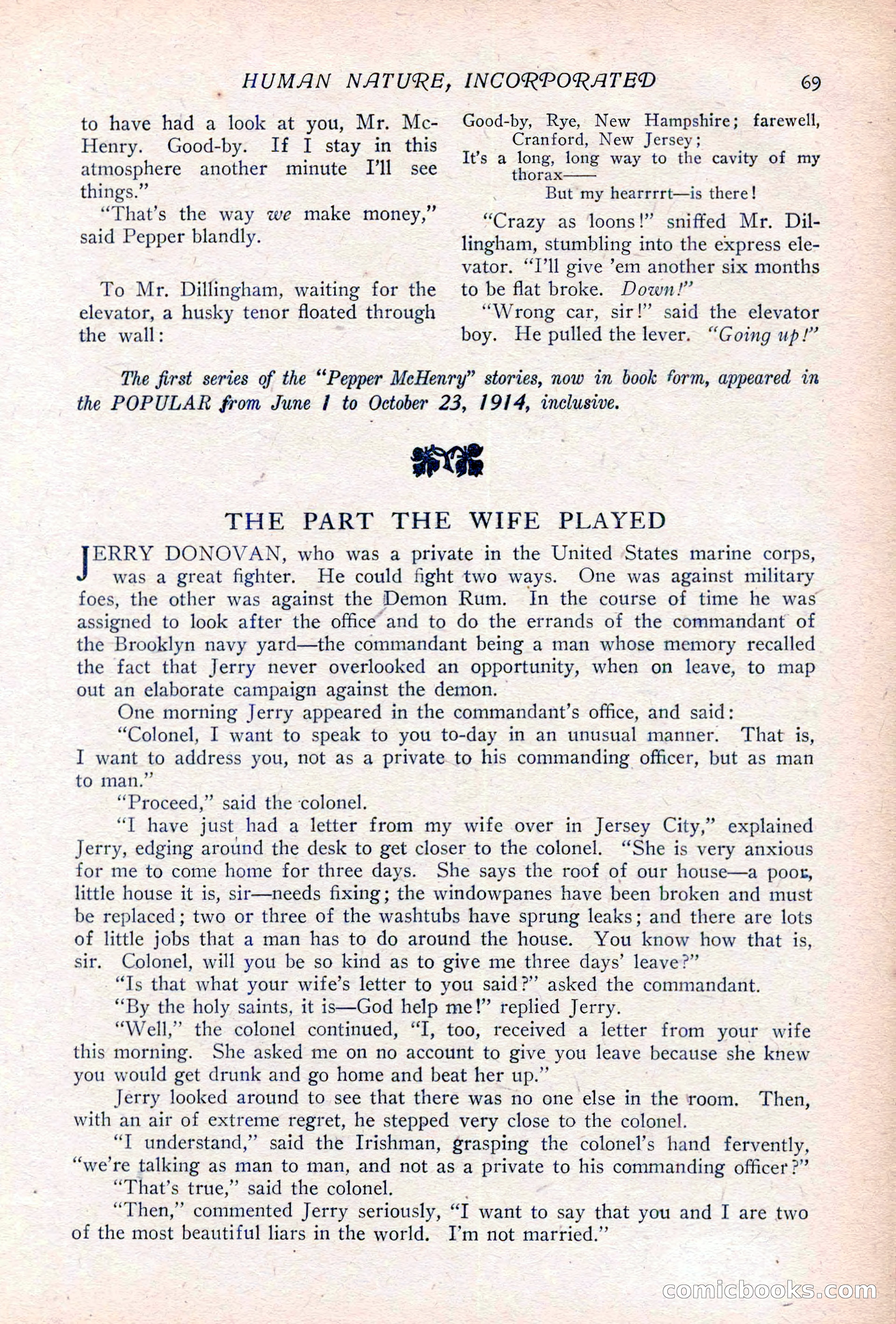 The Popular Magazine, Vol. 36, No. 6 — page 75 of 252