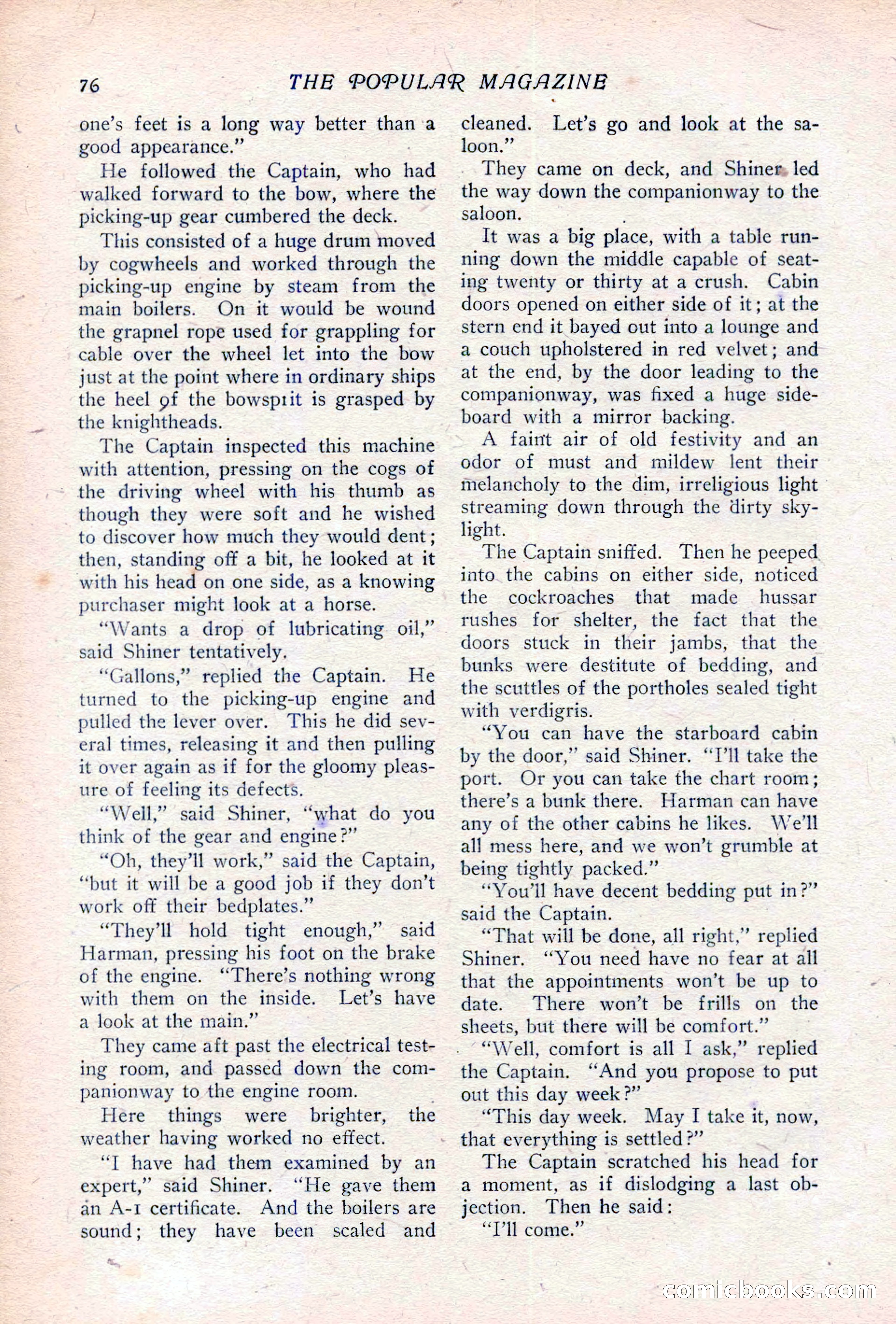 The Popular Magazine, Vol. 36, No. 6 — page 82 of 252