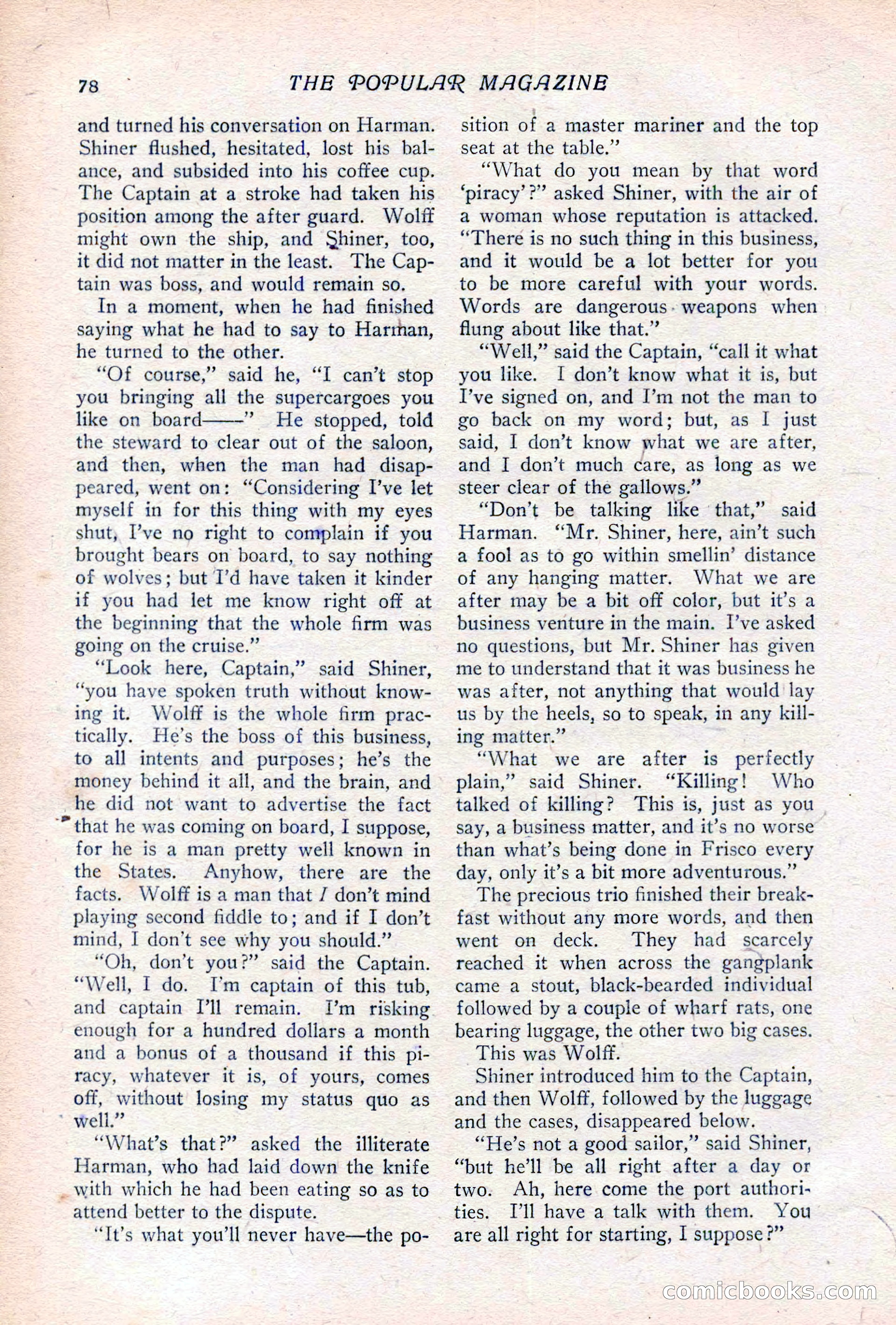 The Popular Magazine, Vol. 36, No. 6 — page 84 of 252