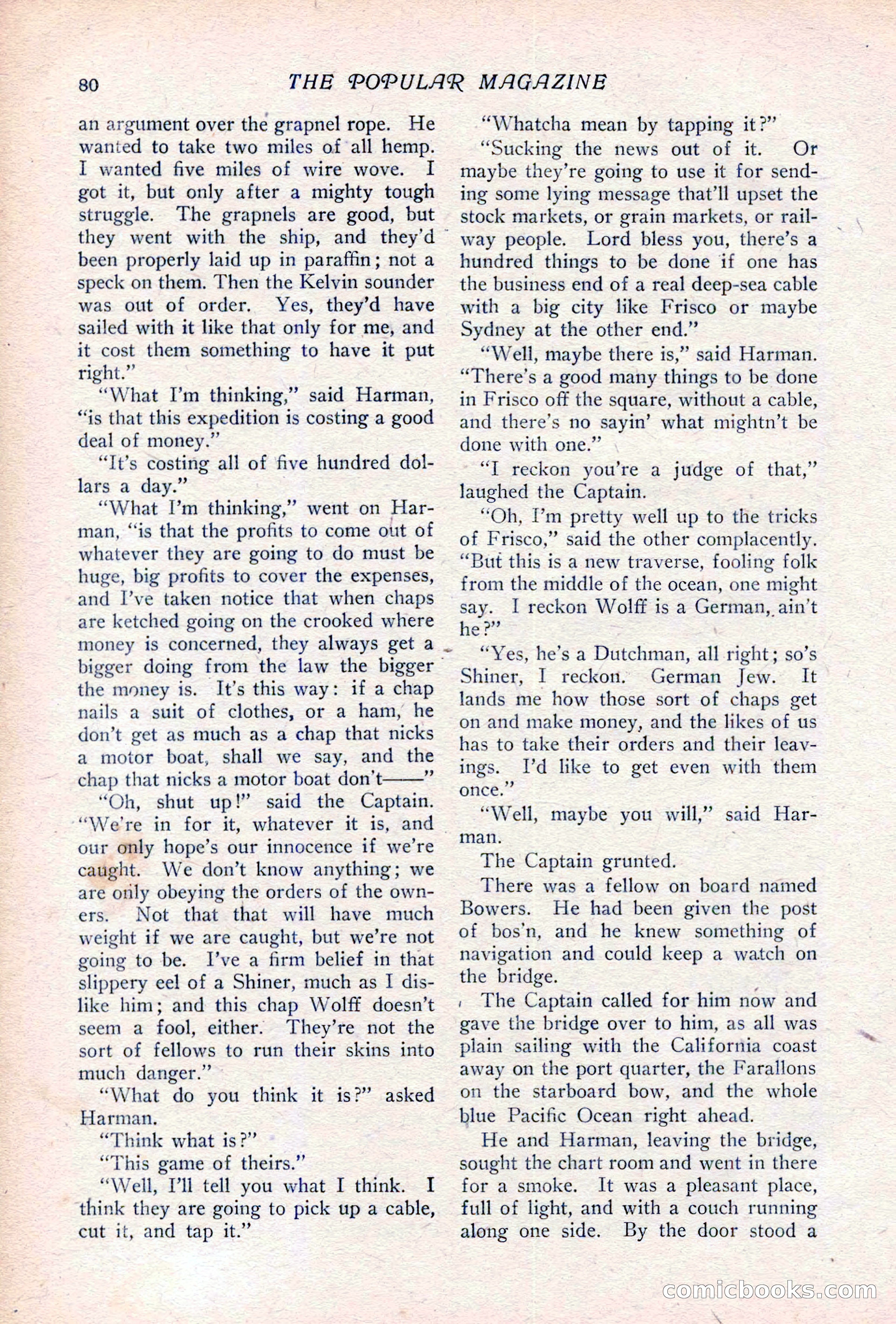 The Popular Magazine, Vol. 36, No. 6 — page 86 of 252