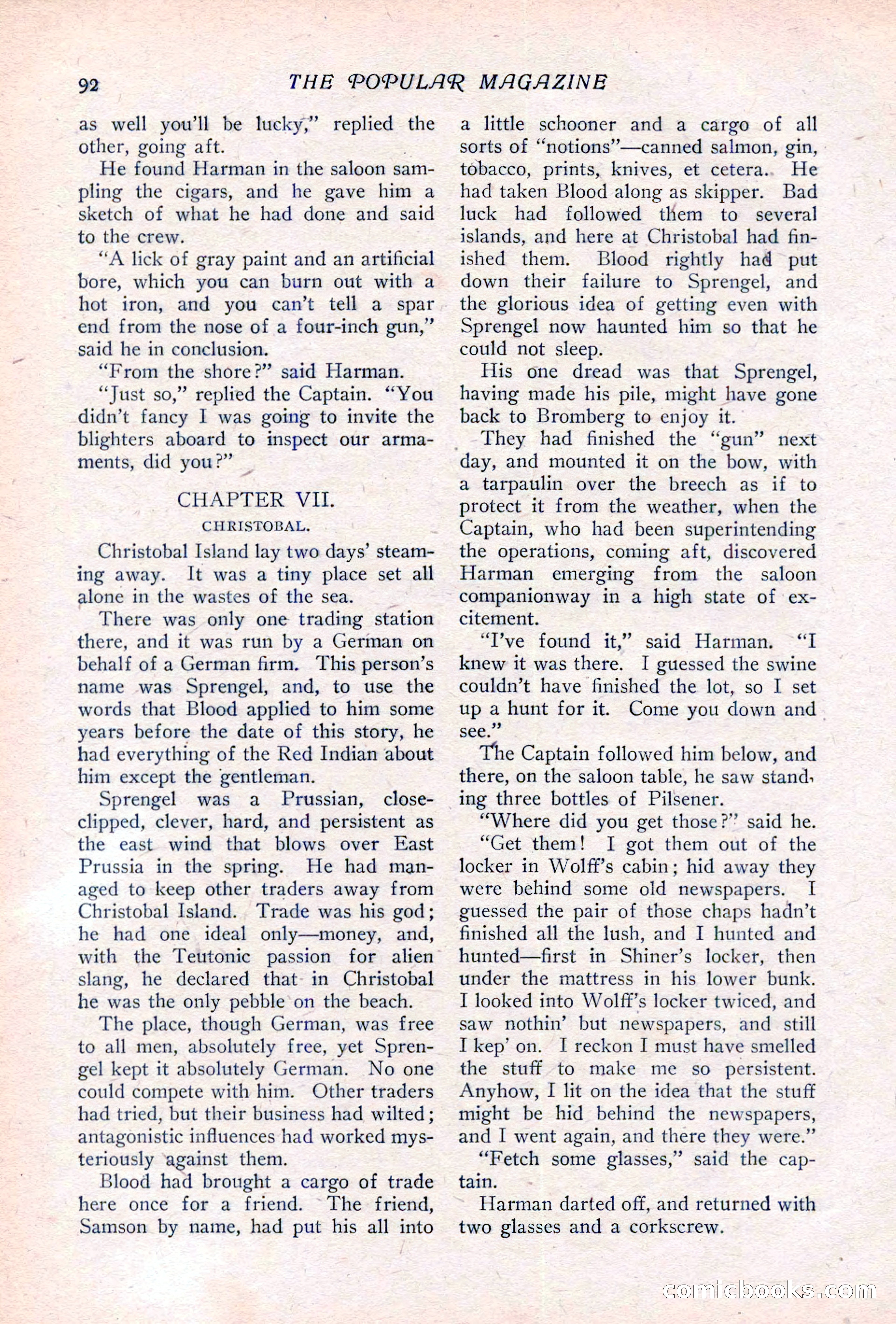 The Popular Magazine, Vol. 36, No. 6 — page 98 of 252