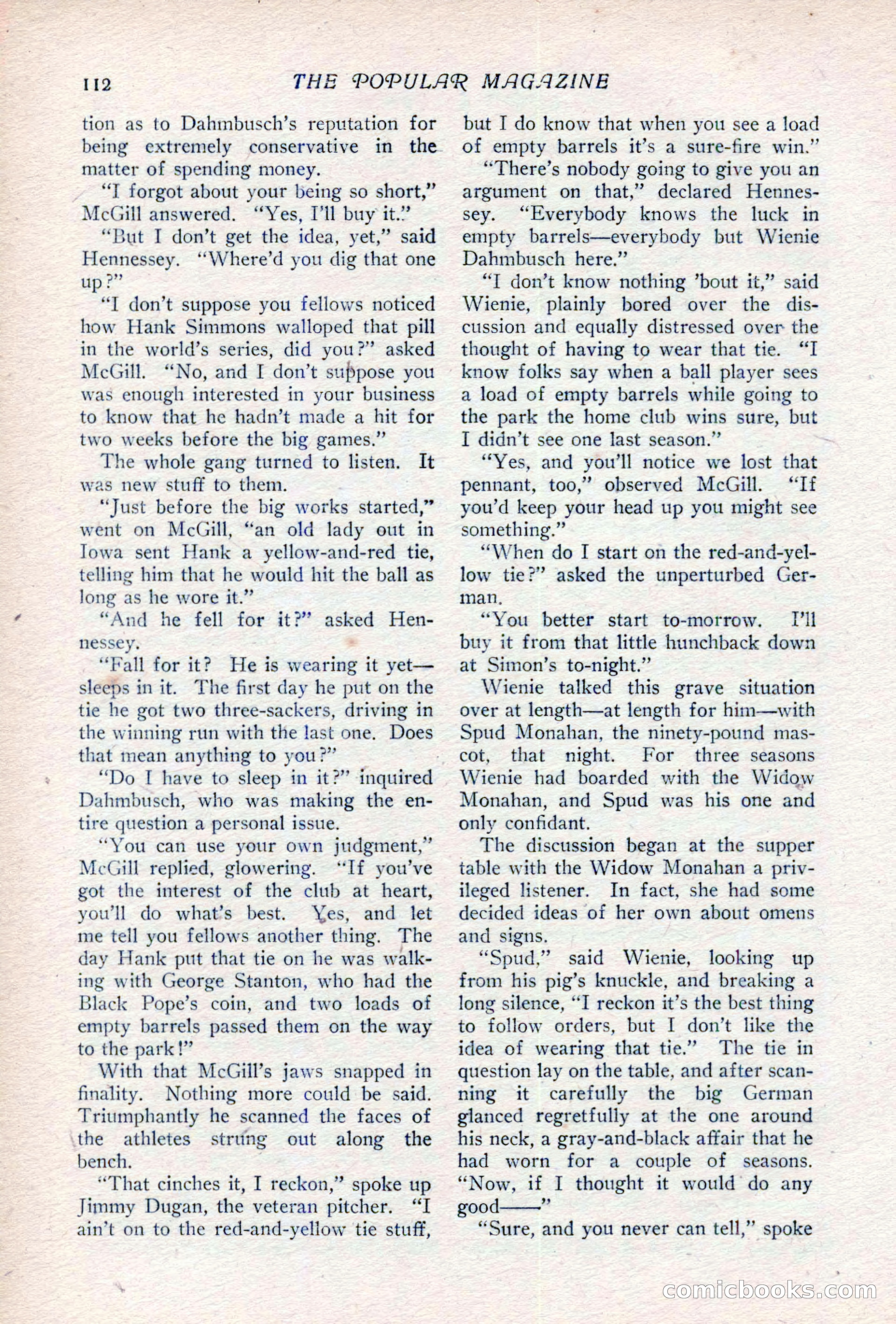 The Popular Magazine, Vol. 36, No. 6 — page 118 of 252