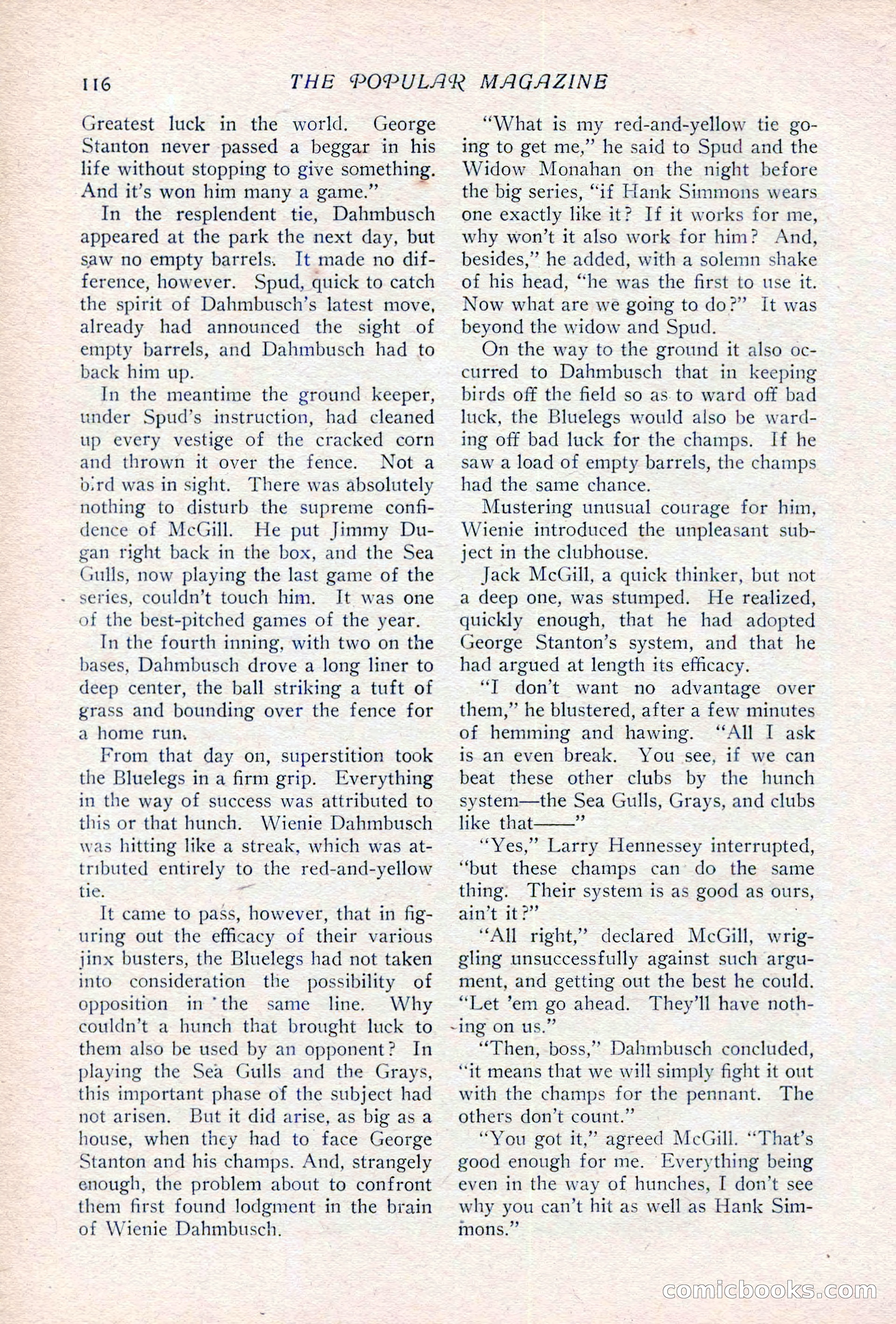 The Popular Magazine, Vol. 36, No. 6 — page 122 of 252