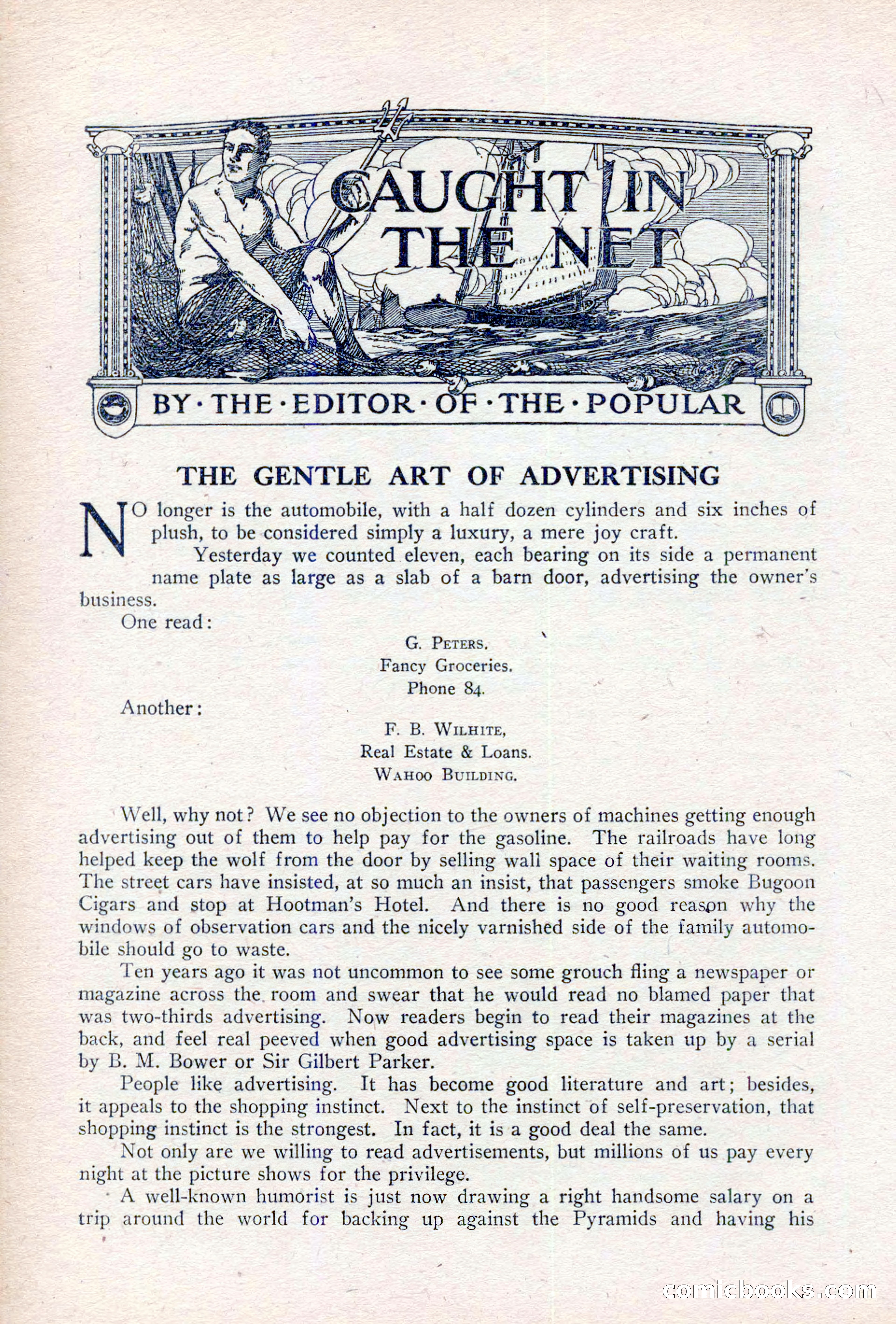 The Popular Magazine, Vol. 36, No. 6 — page 128 of 252