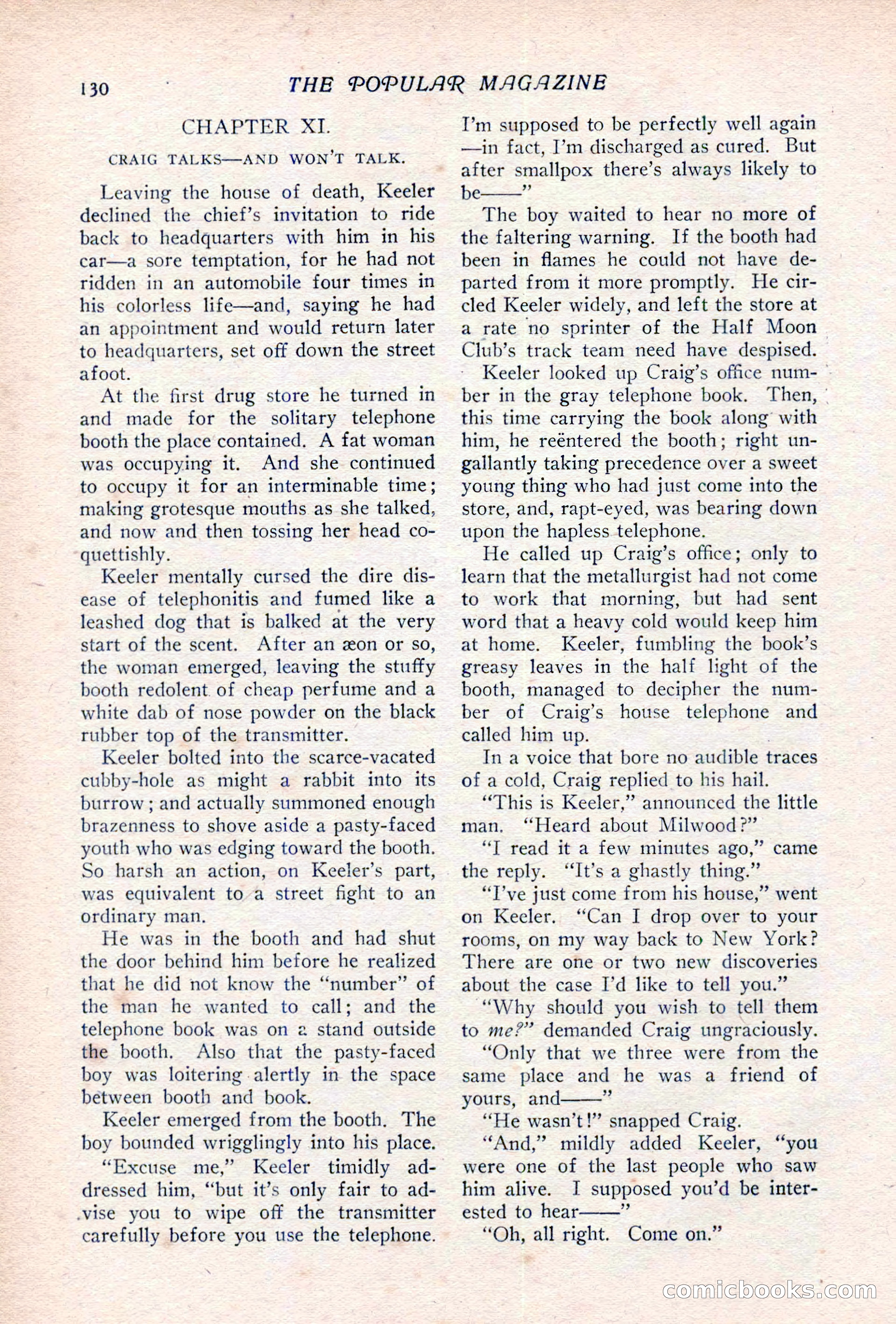 The Popular Magazine, Vol. 36, No. 6 — page 136 of 252