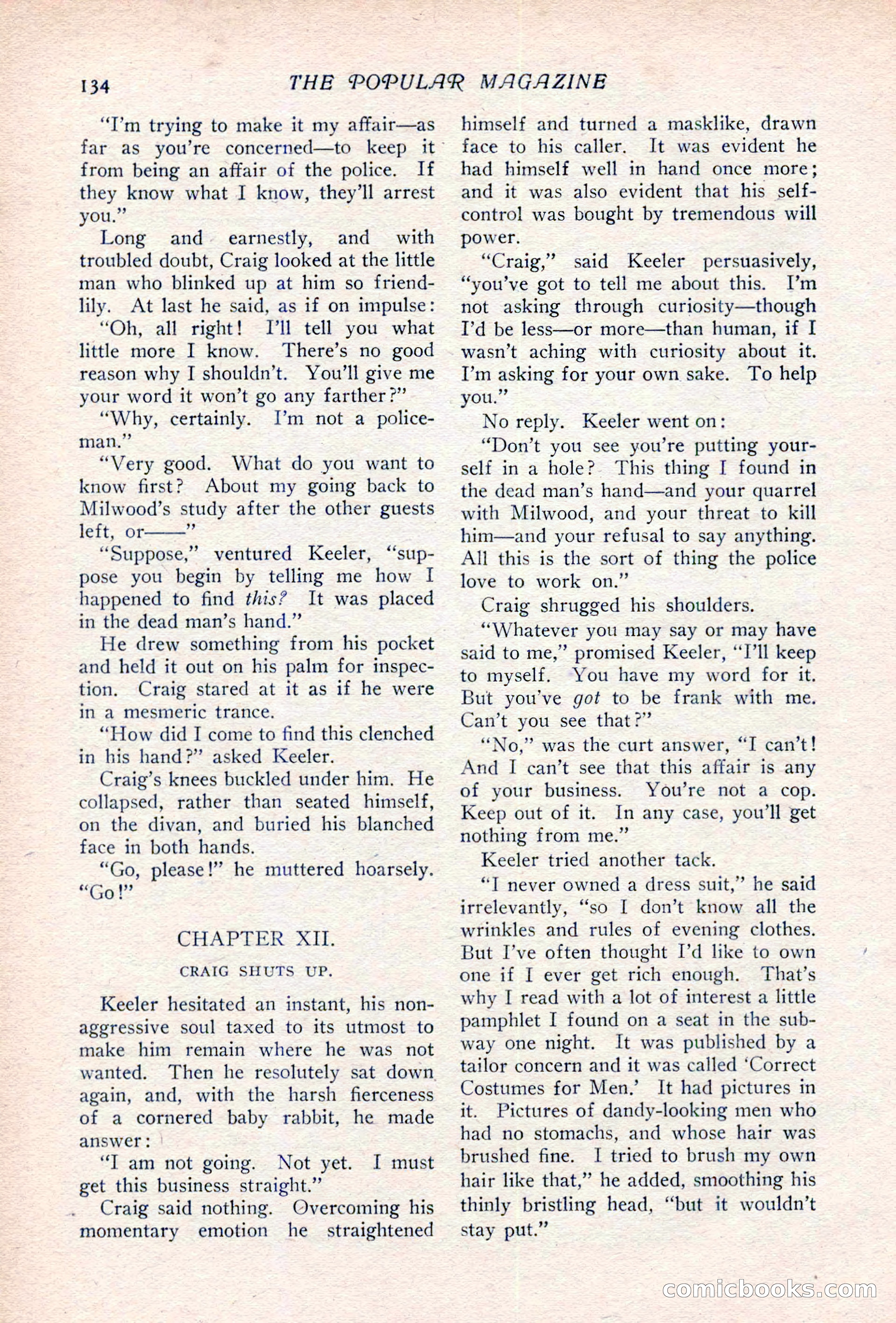 The Popular Magazine, Vol. 36, No. 6 — page 140 of 252
