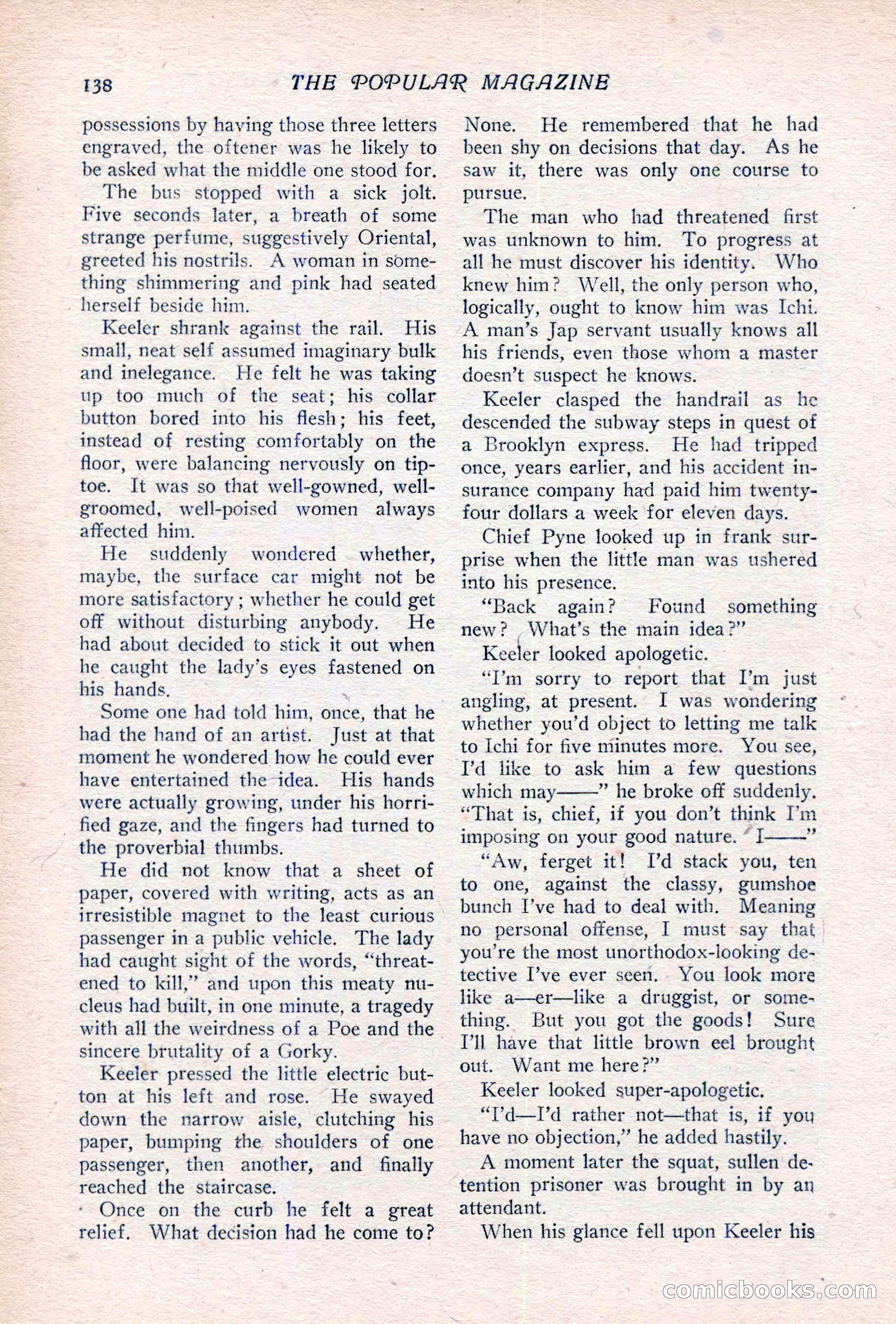 The Popular Magazine, Vol. 36, No. 6 — page 144 of 252