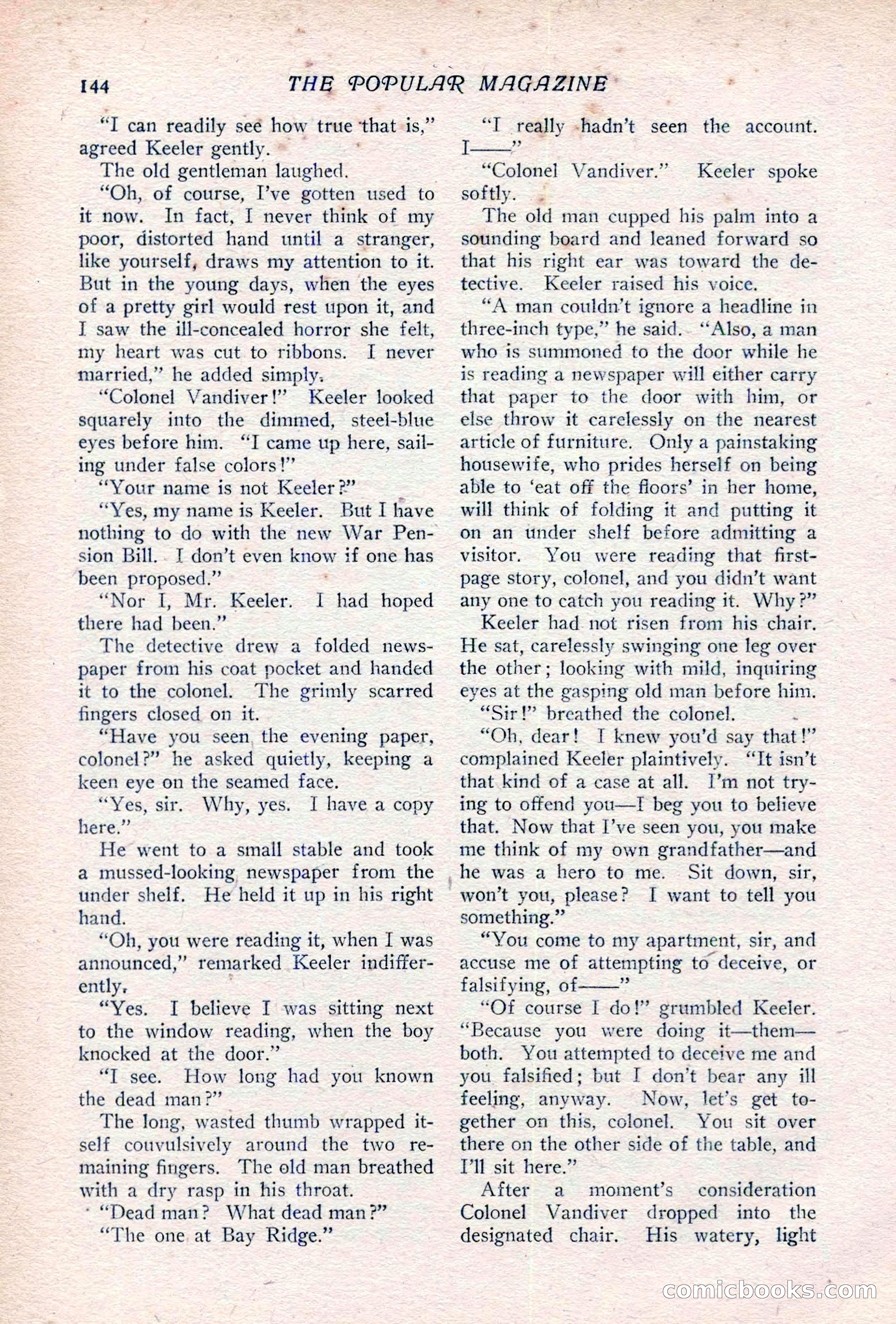The Popular Magazine, Vol. 36, No. 6 — page 150 of 252