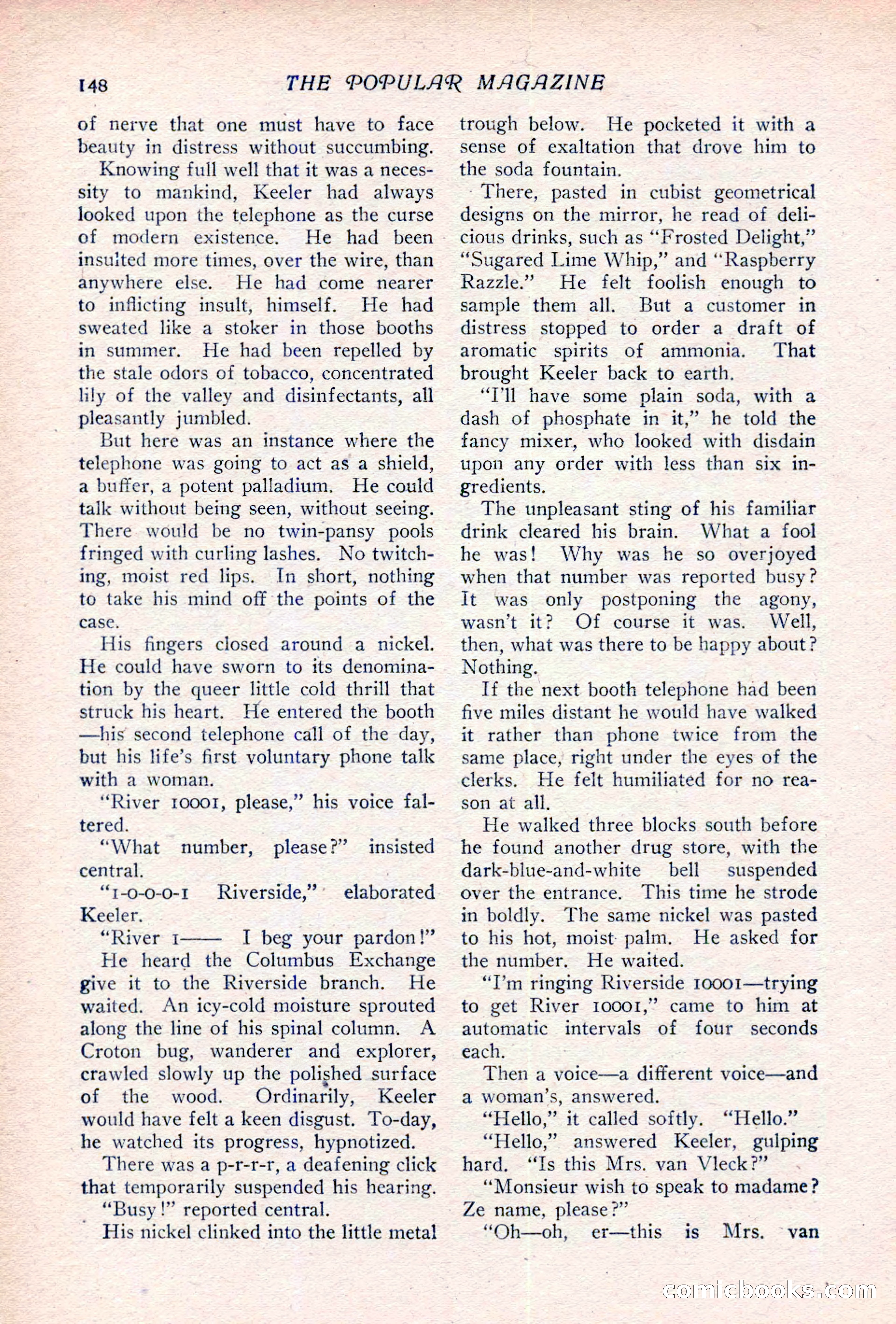 The Popular Magazine, Vol. 36, No. 6 — page 154 of 252