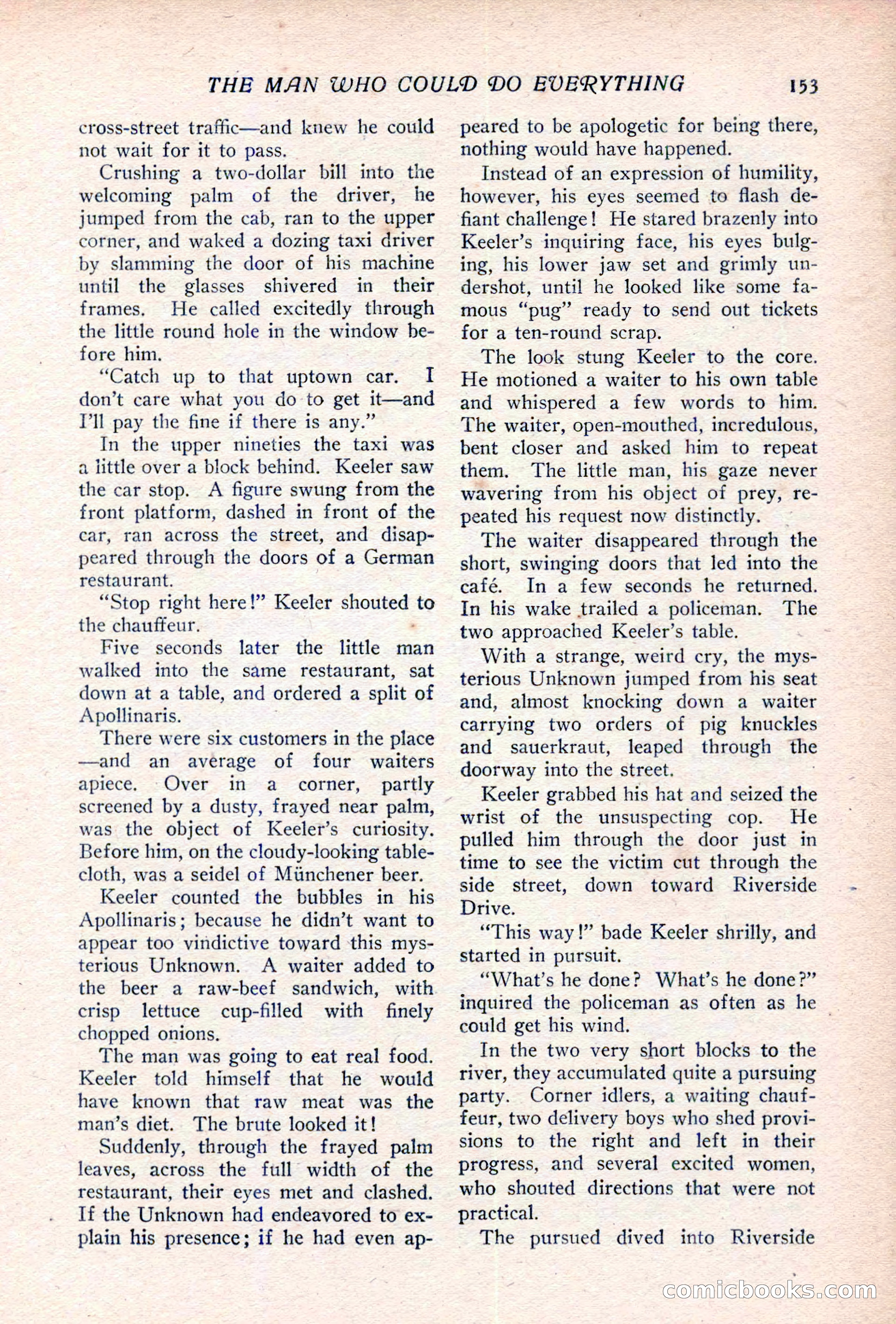 The Popular Magazine, Vol. 36, No. 6 — page 159 of 252