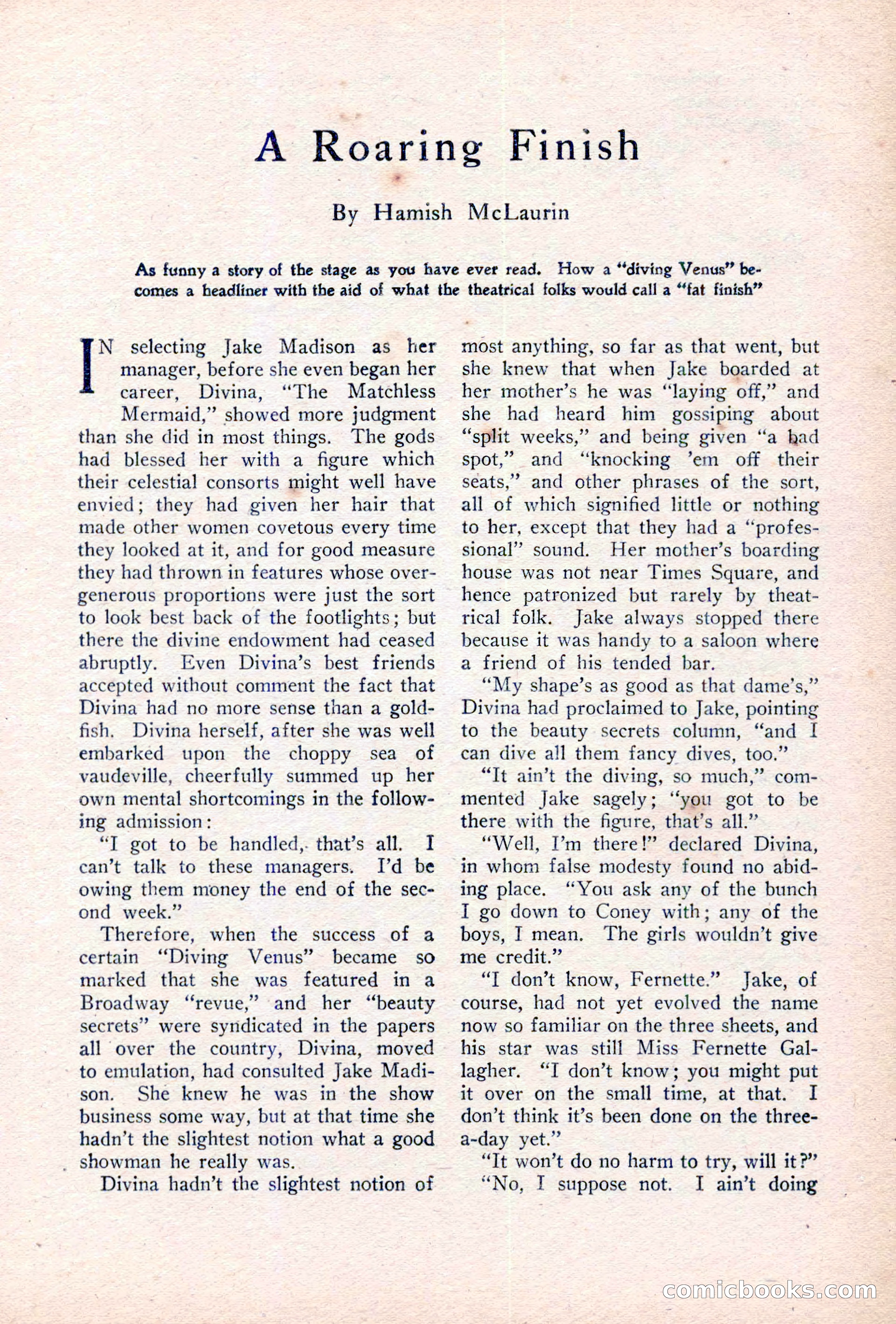 The Popular Magazine, Vol. 36, No. 6 — page 161 of 252