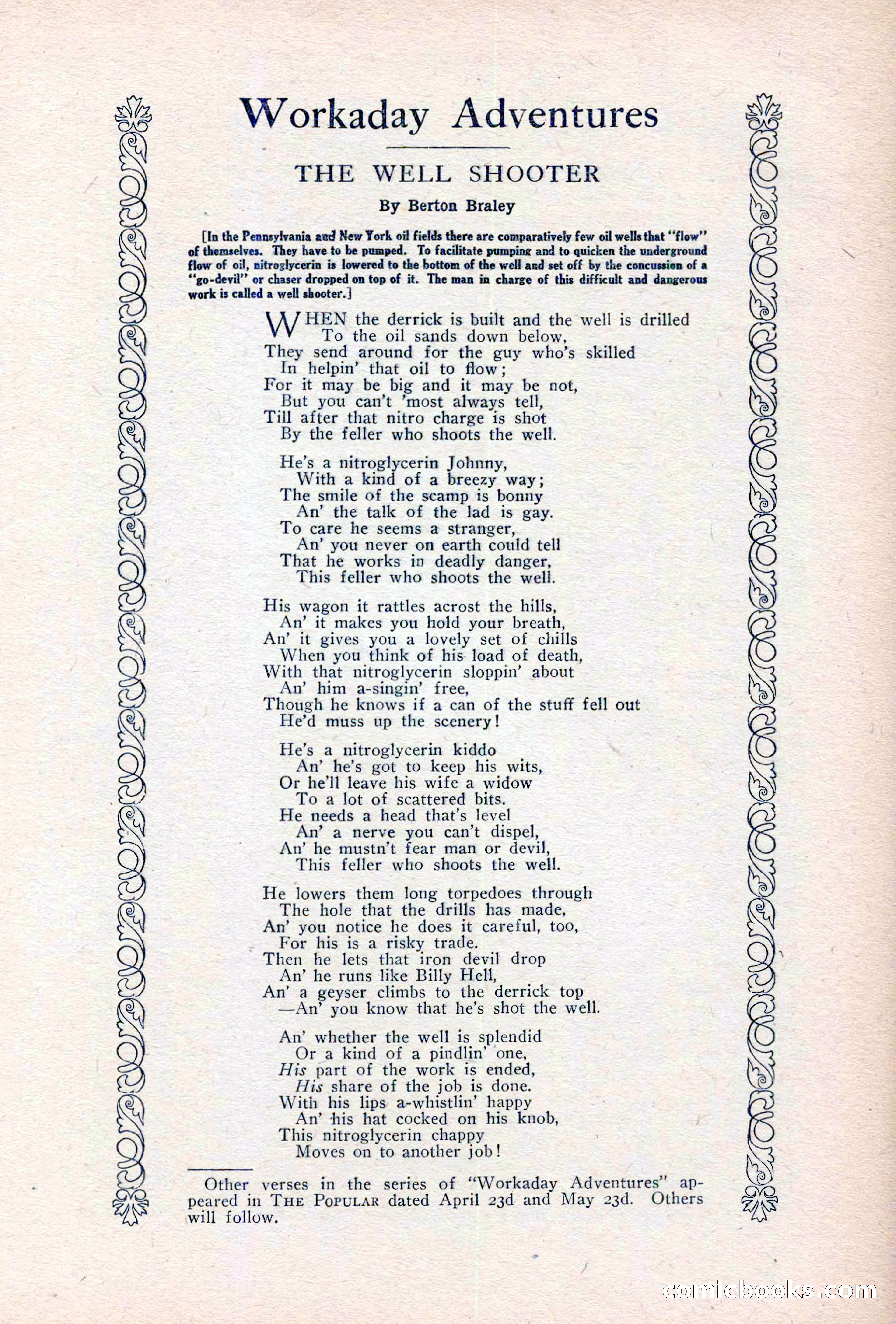 The Popular Magazine, Vol. 36, No. 6 — page 171 of 252