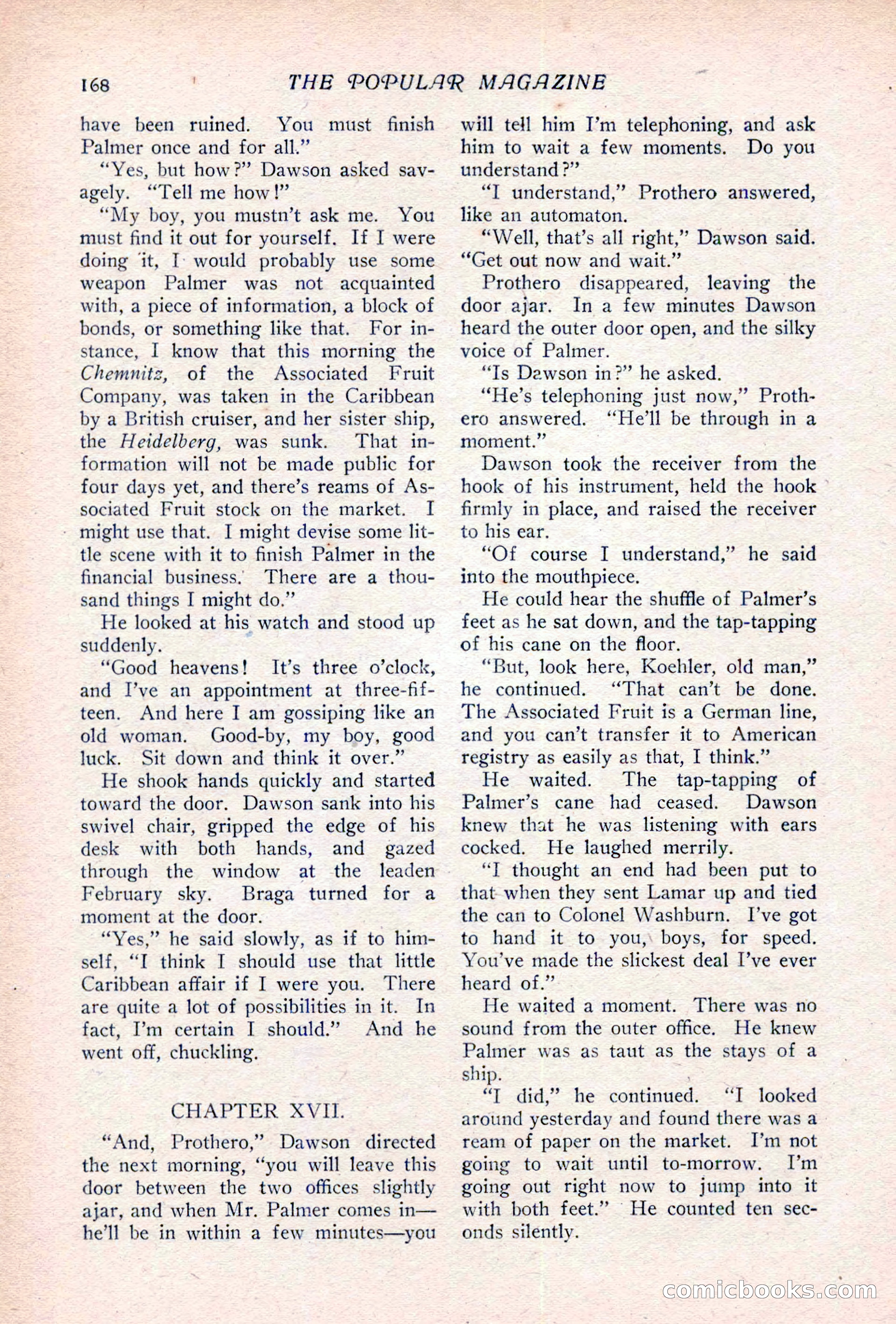 The Popular Magazine, Vol. 36, No. 6 — page 174 of 252