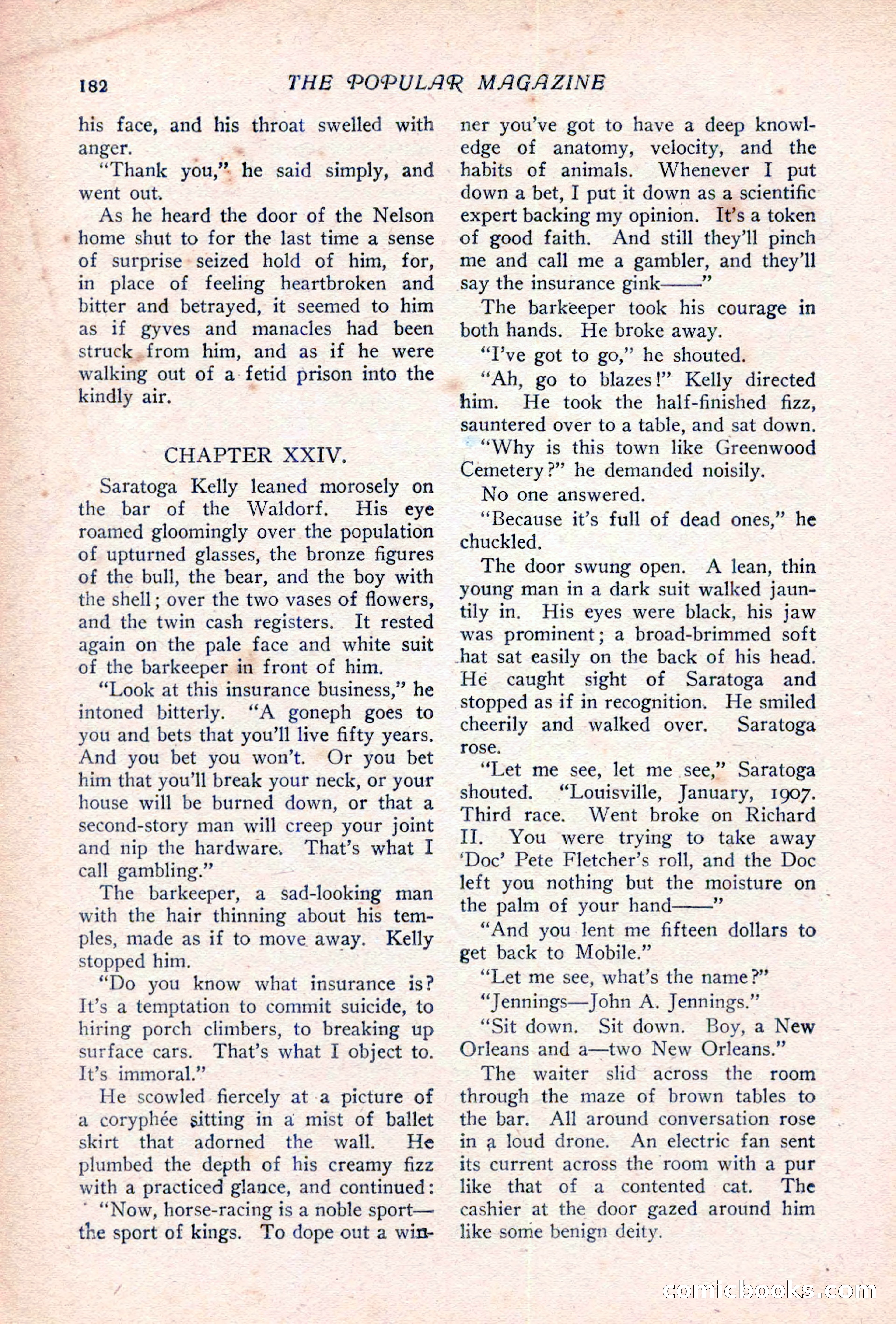 The Popular Magazine, Vol. 36, No. 6 — page 188 of 252