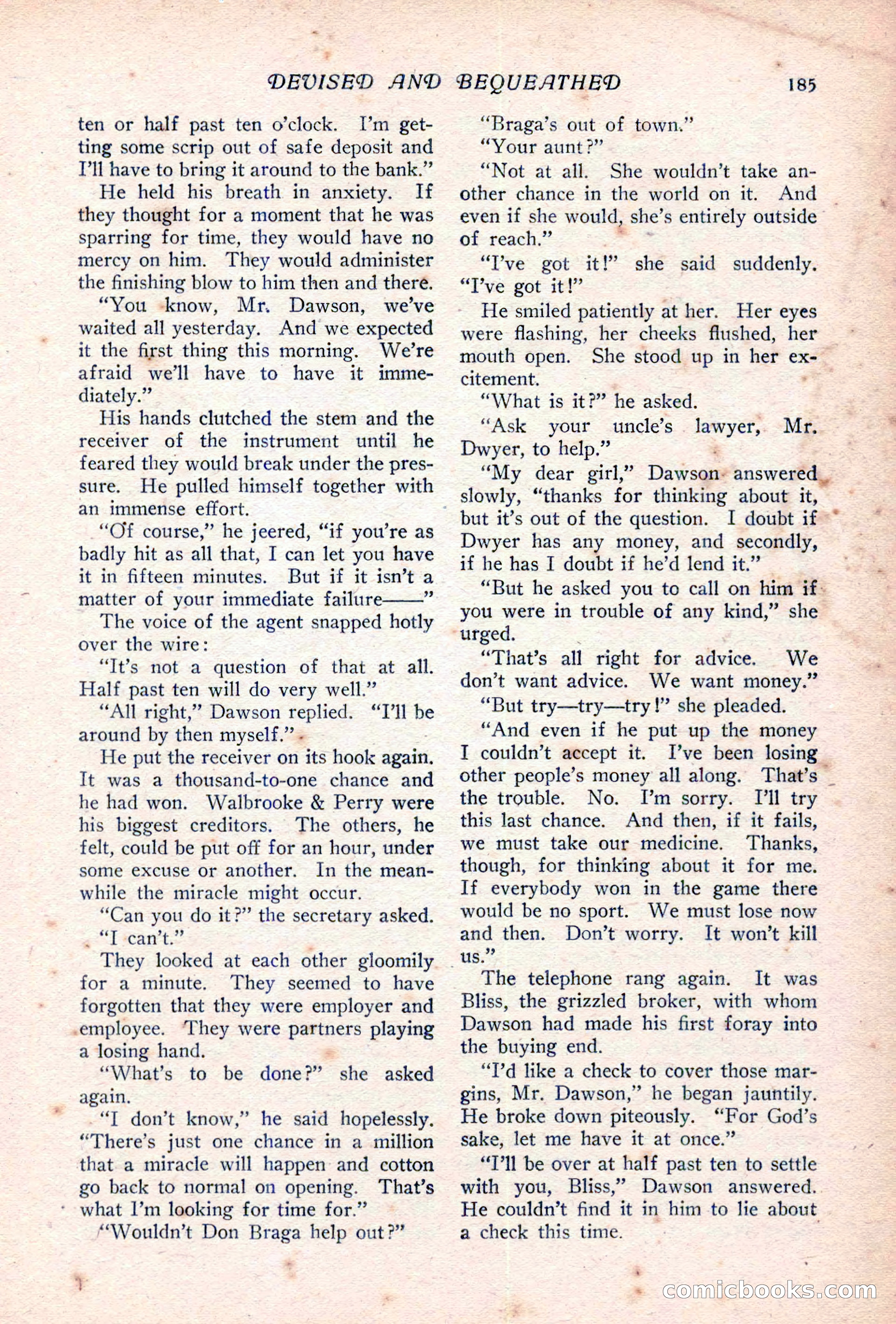 The Popular Magazine, Vol. 36, No. 6 — page 191 of 252