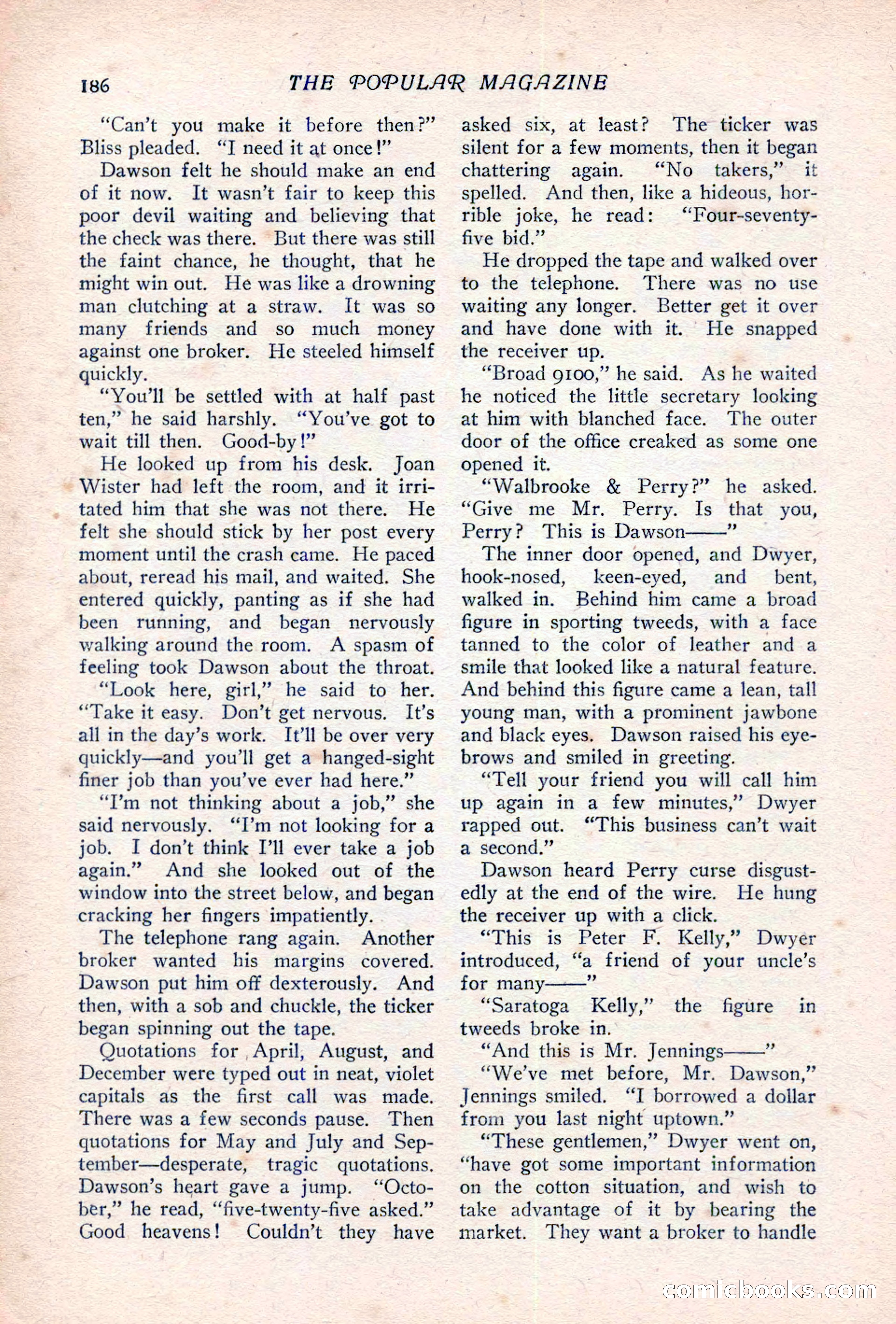 The Popular Magazine, Vol. 36, No. 6 — page 192 of 252