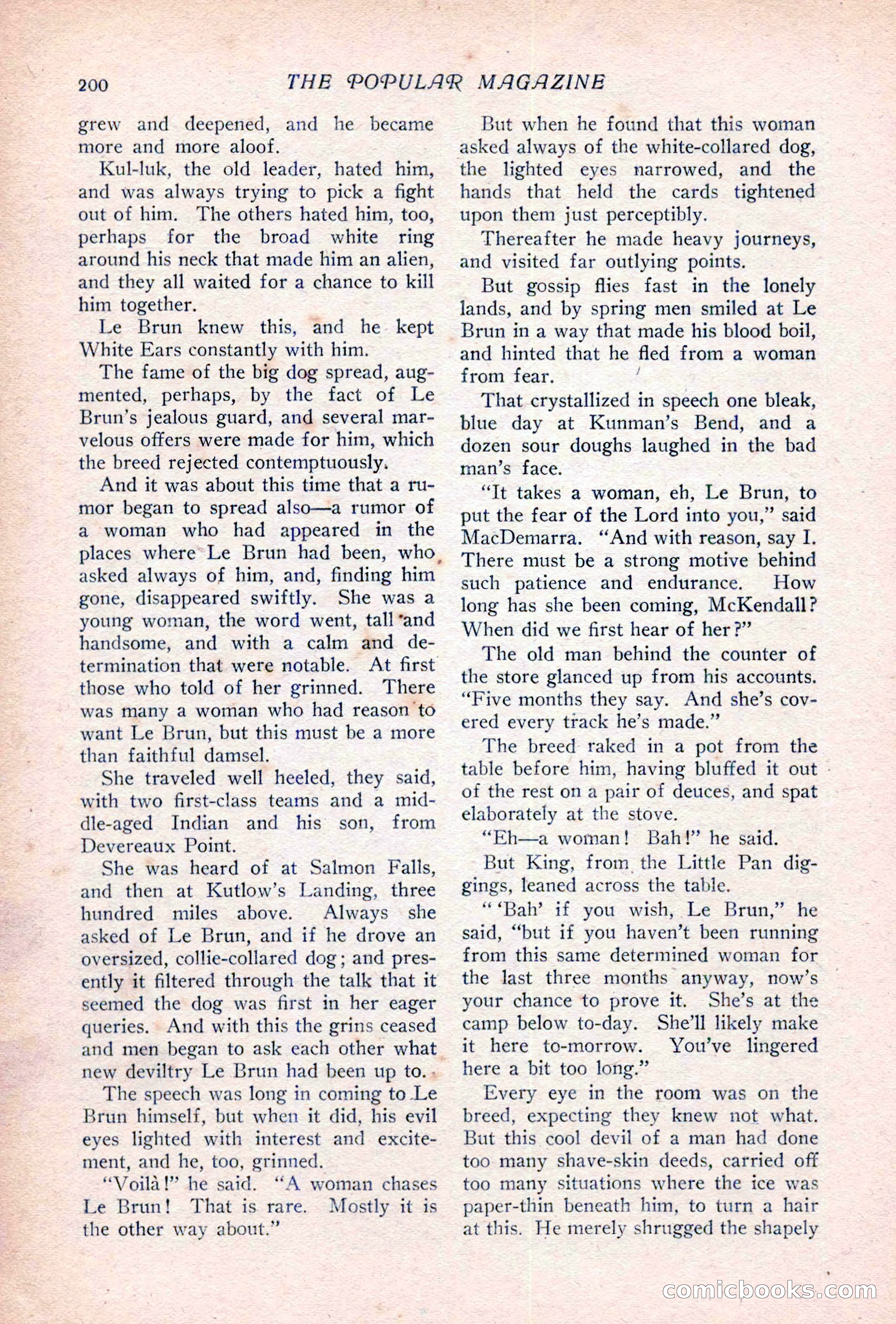 The Popular Magazine, Vol. 36, No. 6 — page 206 of 252