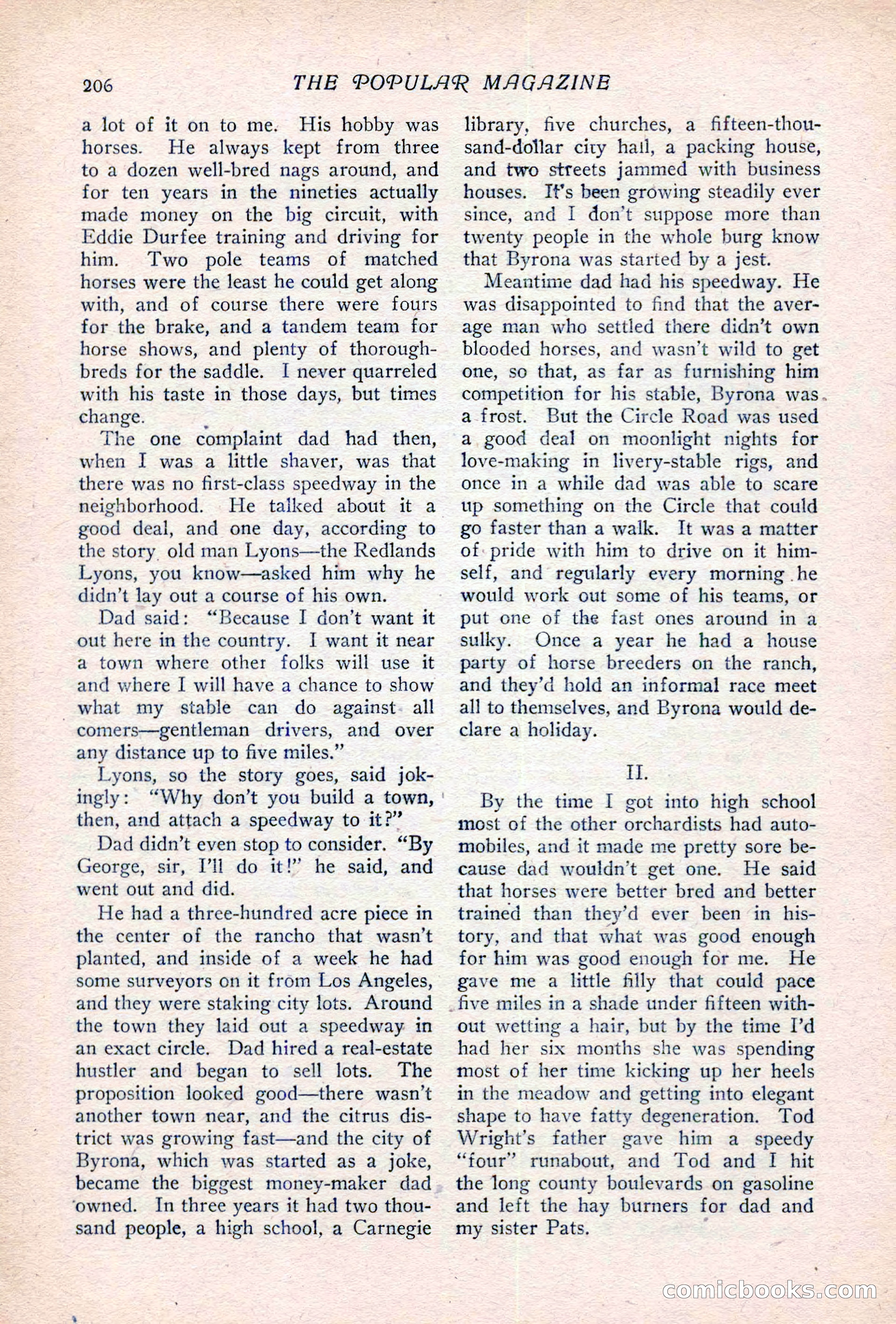 The Popular Magazine, Vol. 36, No. 6 — page 212 of 252