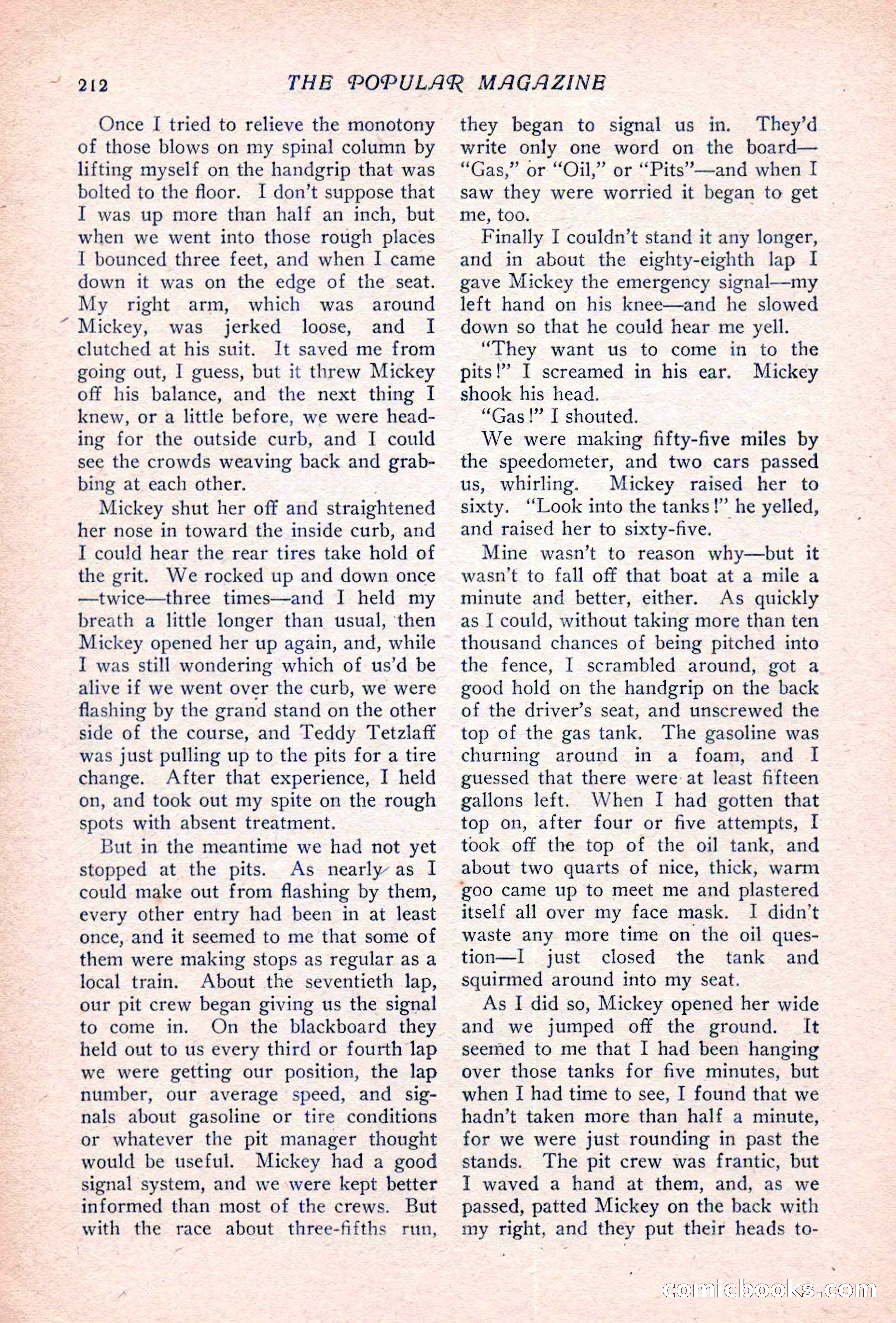 The Popular Magazine, Vol. 36, No. 6 — page 218 of 252