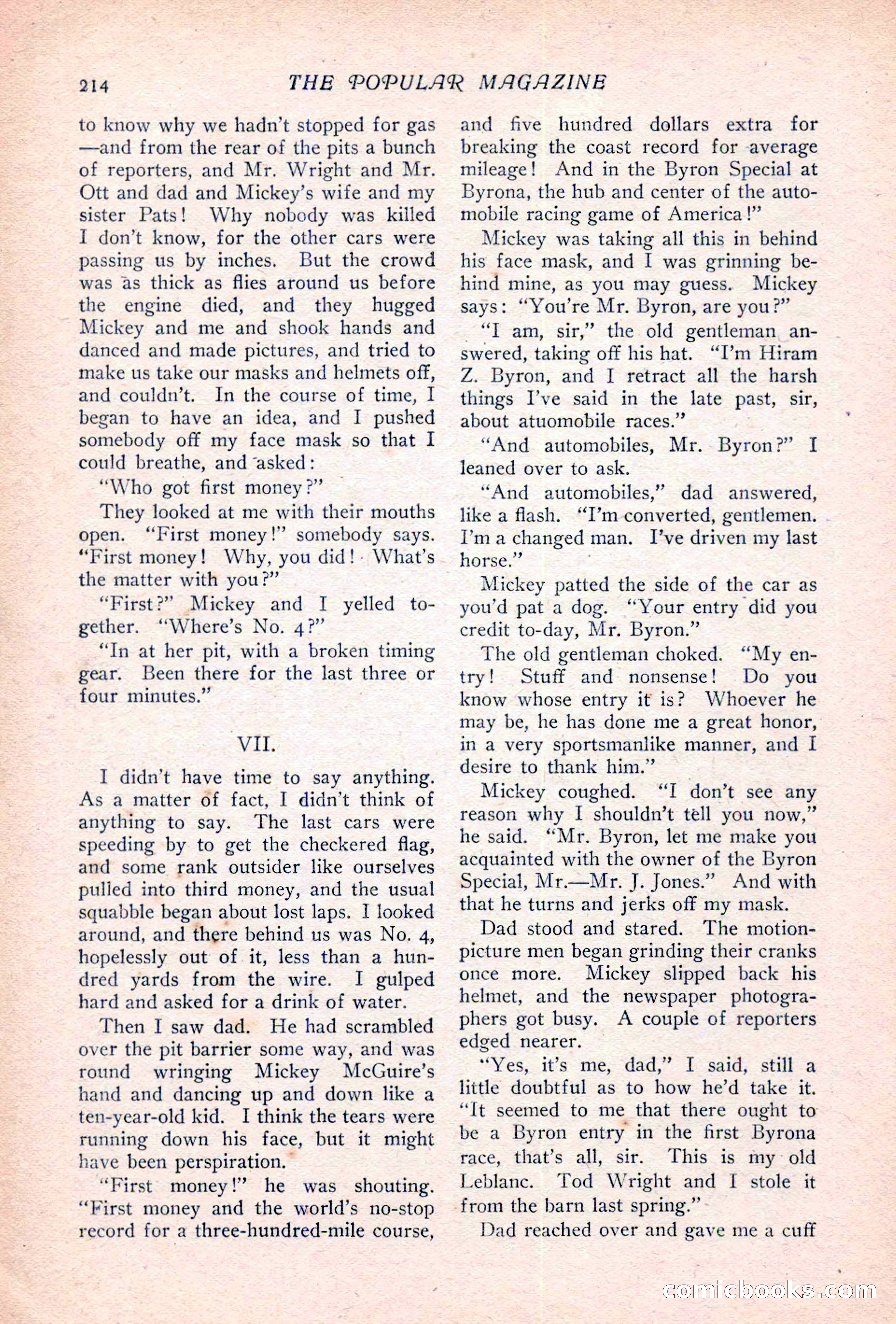 The Popular Magazine, Vol. 36, No. 6 — page 220 of 252