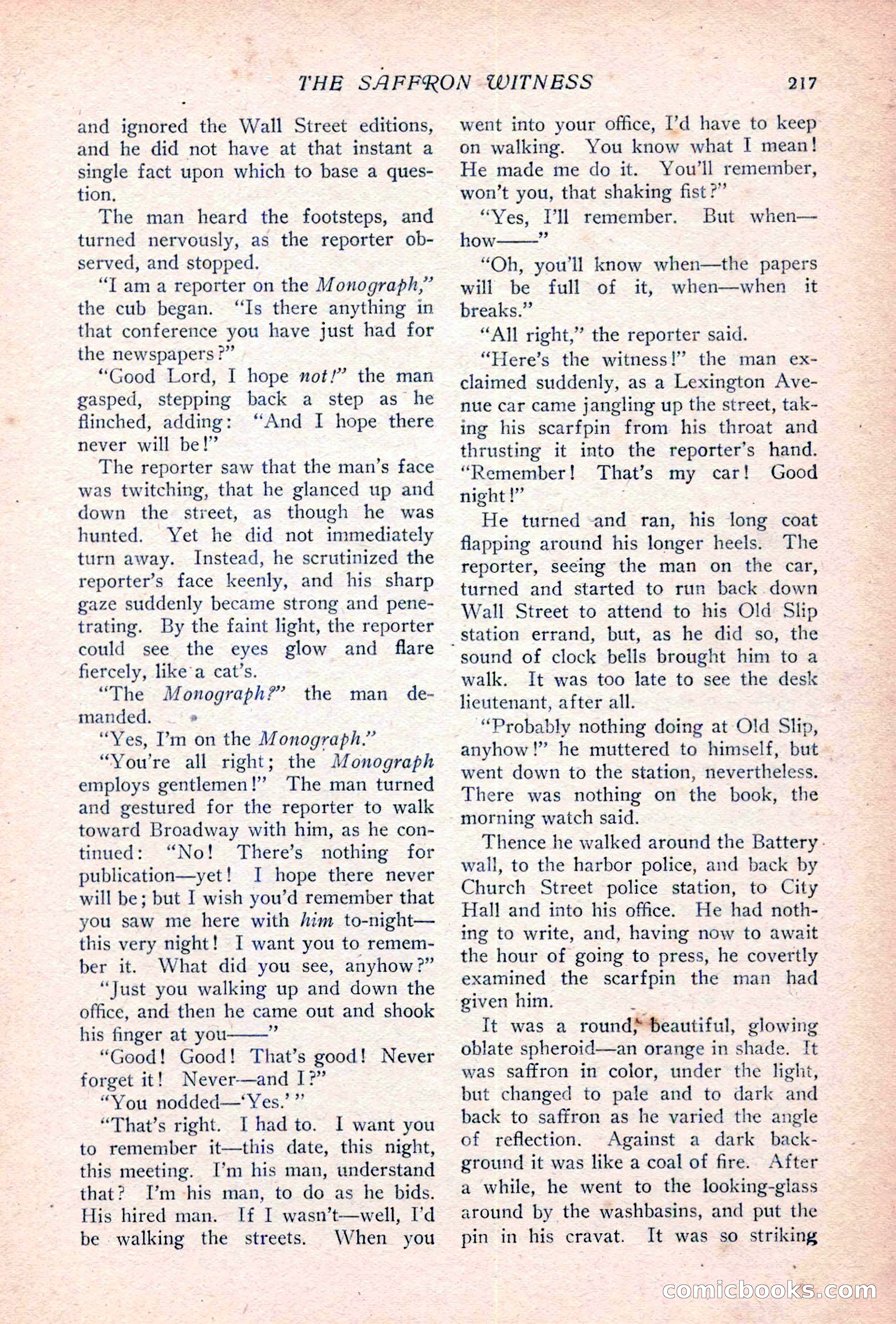 The Popular Magazine, Vol. 36, No. 6 — page 223 of 252