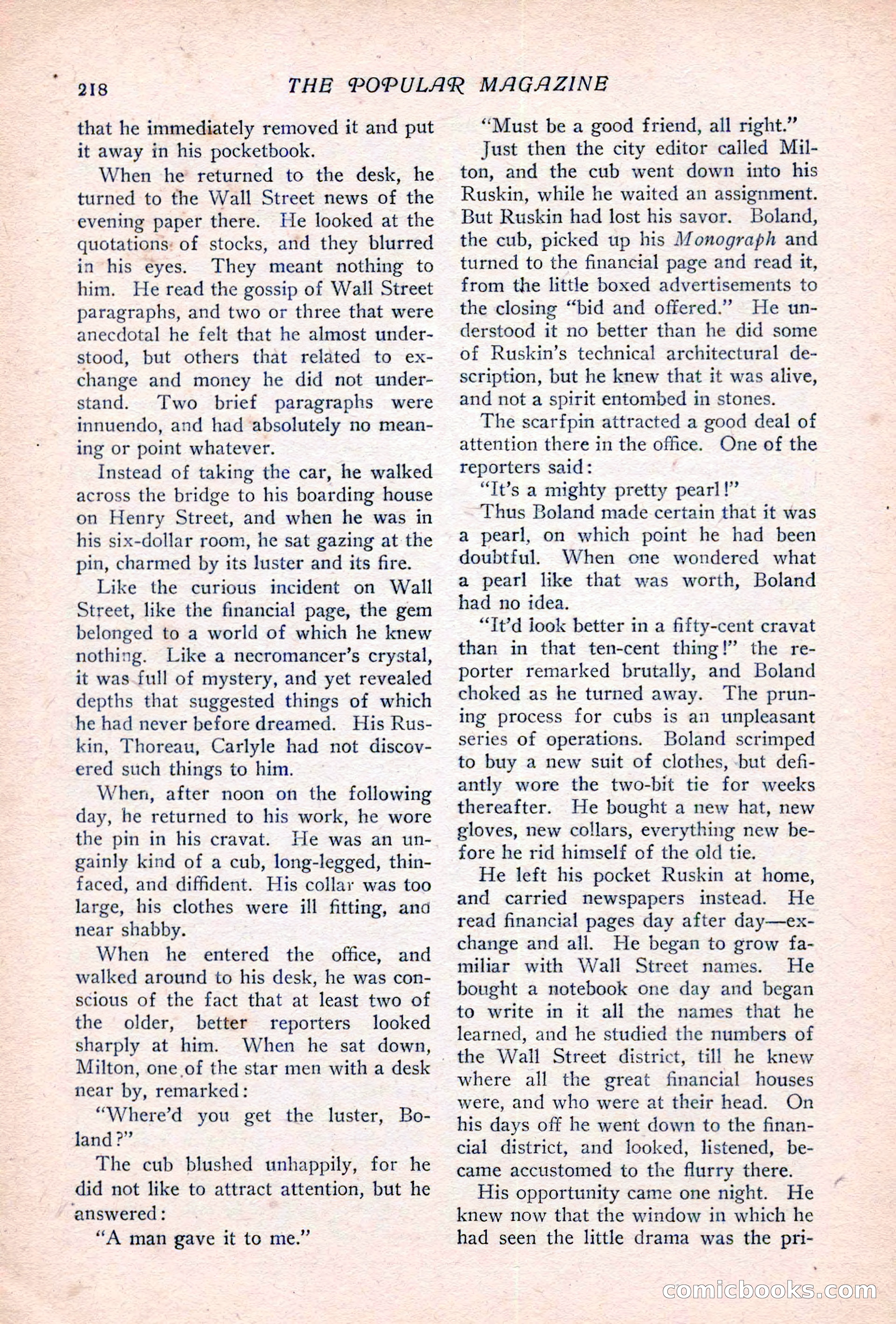 The Popular Magazine, Vol. 36, No. 6 — page 224 of 252