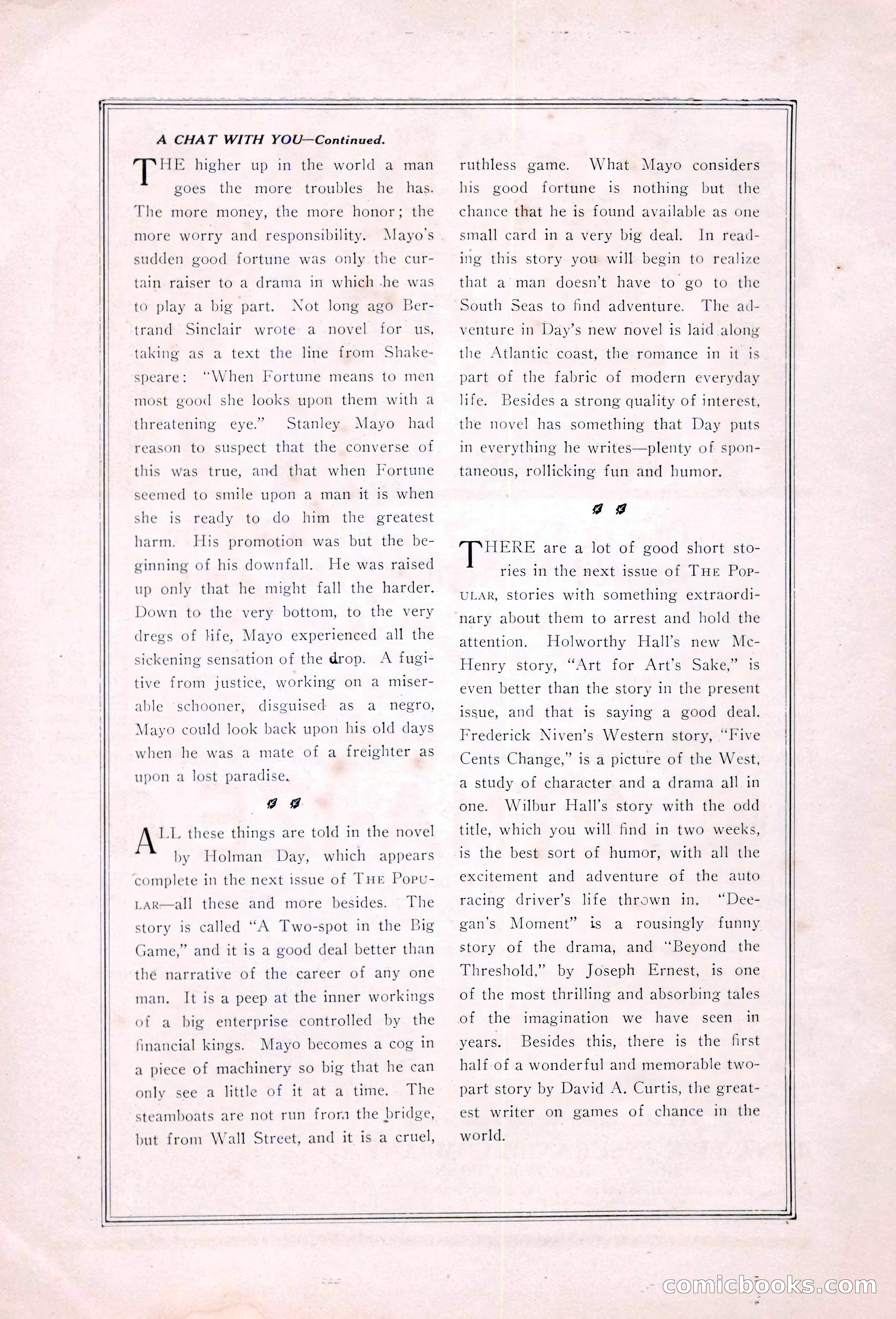 The Popular Magazine, Vol. 36, No. 6 — page 232 of 252