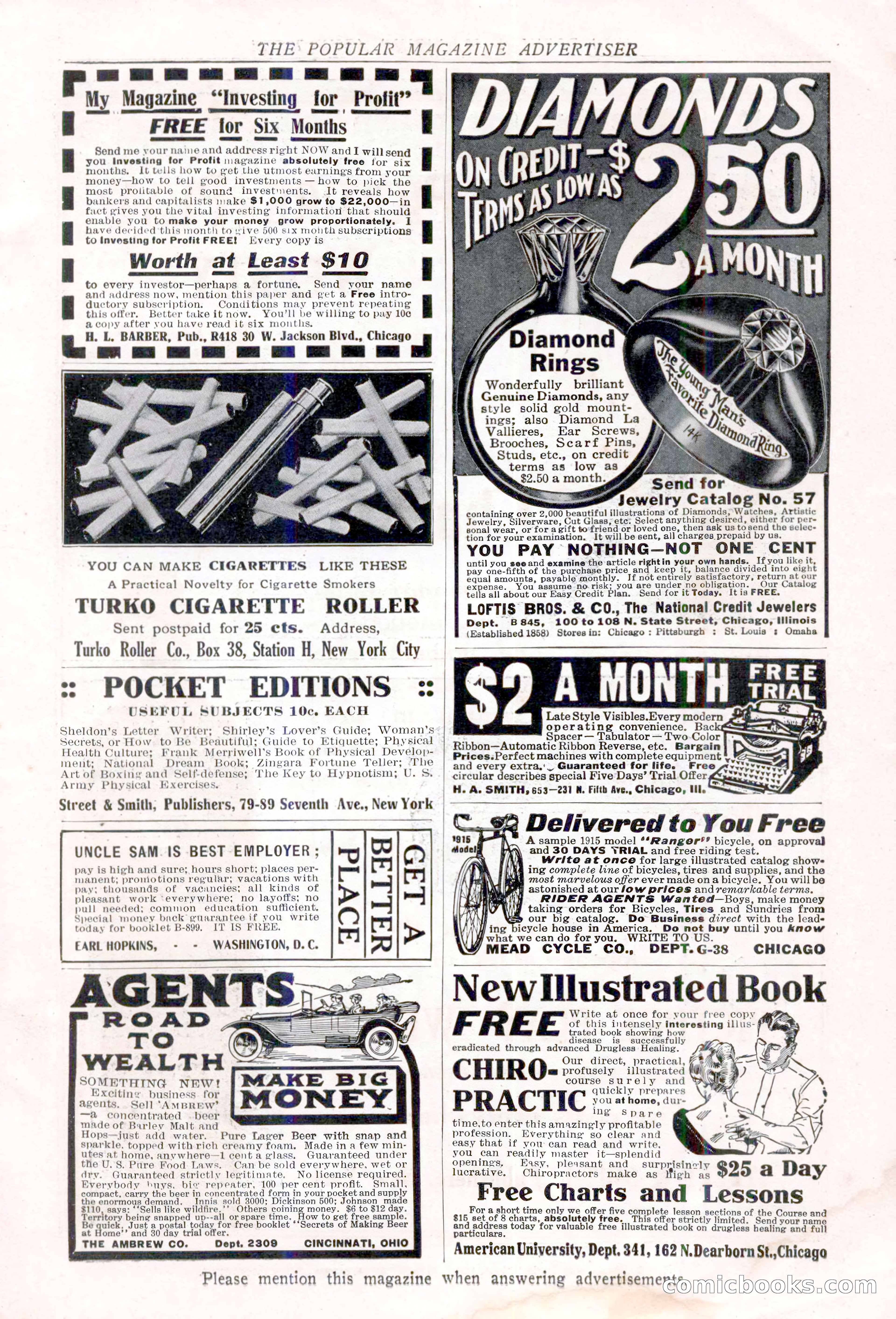 The Popular Magazine, Vol. 36, No. 6 — page 247 of 252
