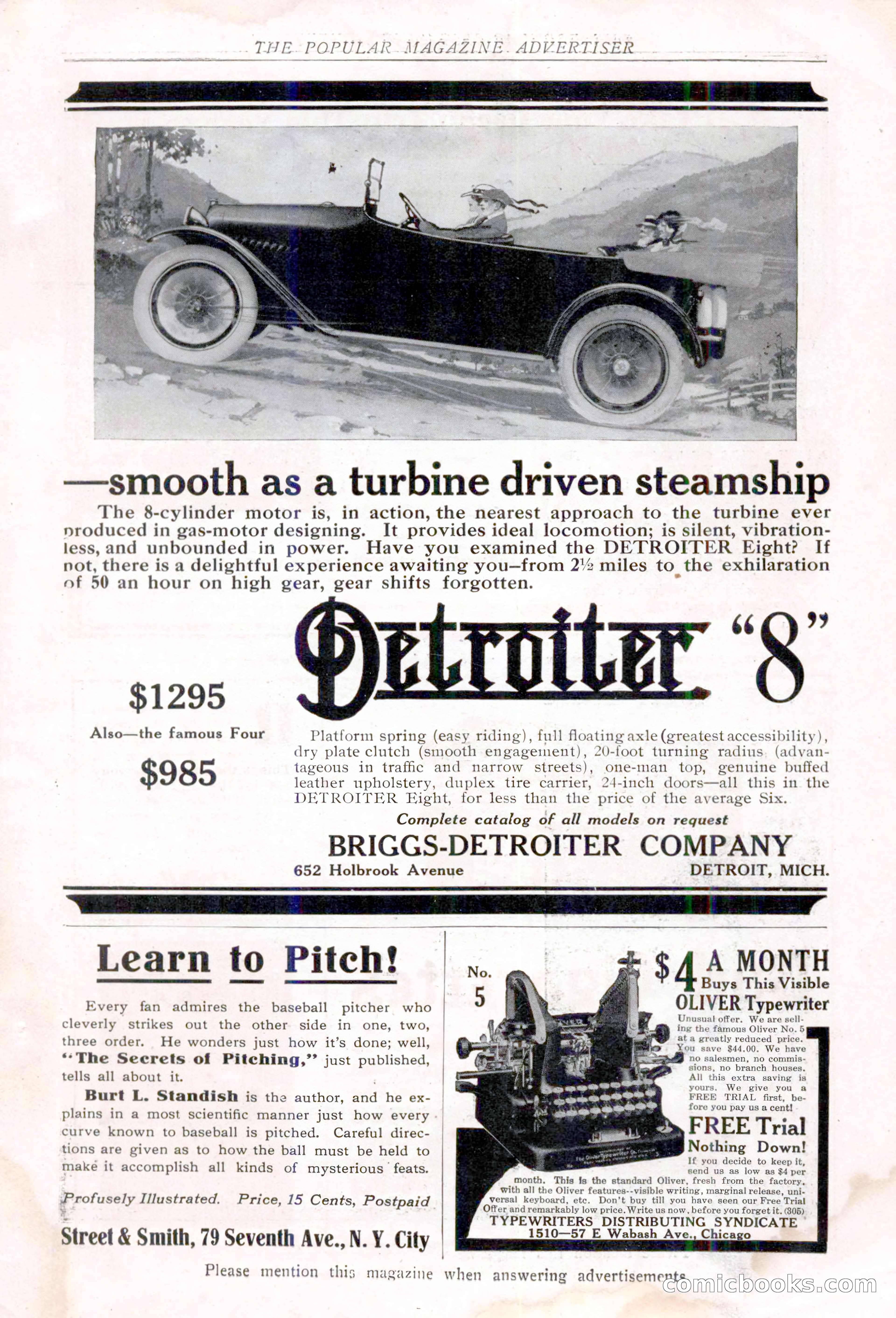 The Popular Magazine, Vol. 36, No. 6 — page 249 of 252