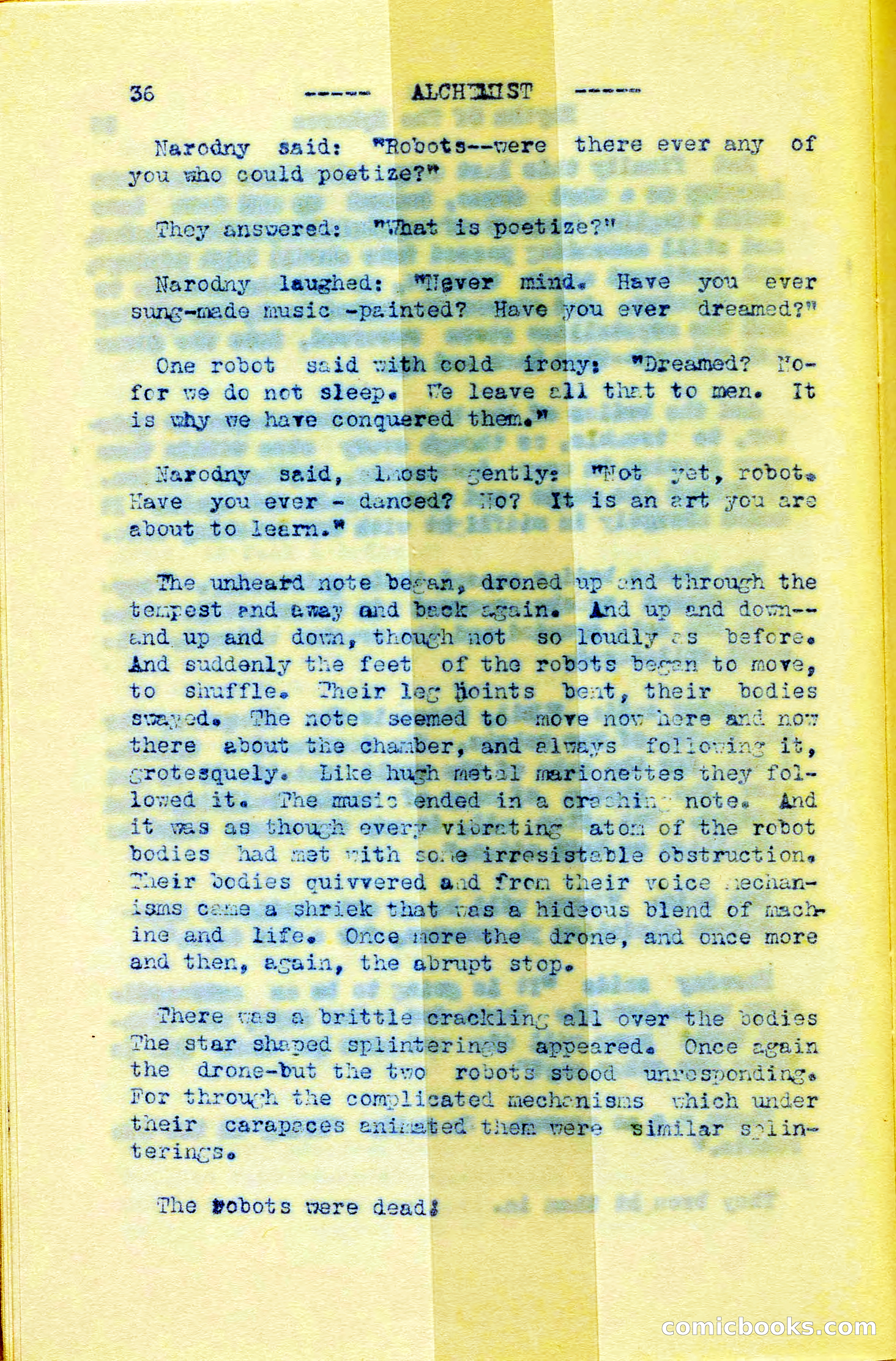 The Alchemist, Vol. 1, No. 5 — page 40 of 50
