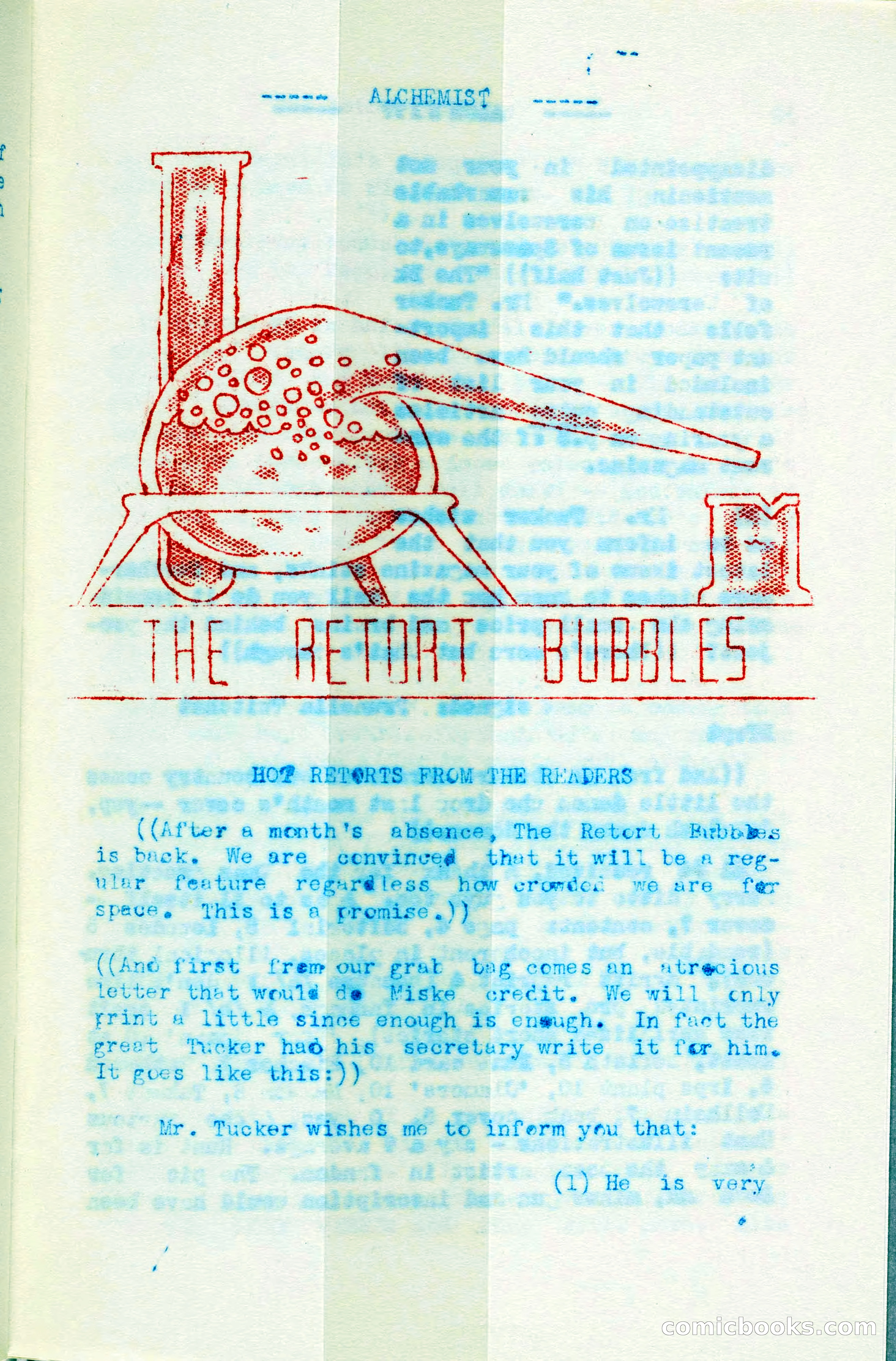 The Alchemist, Vol. 1, No. 5 — page 43 of 50