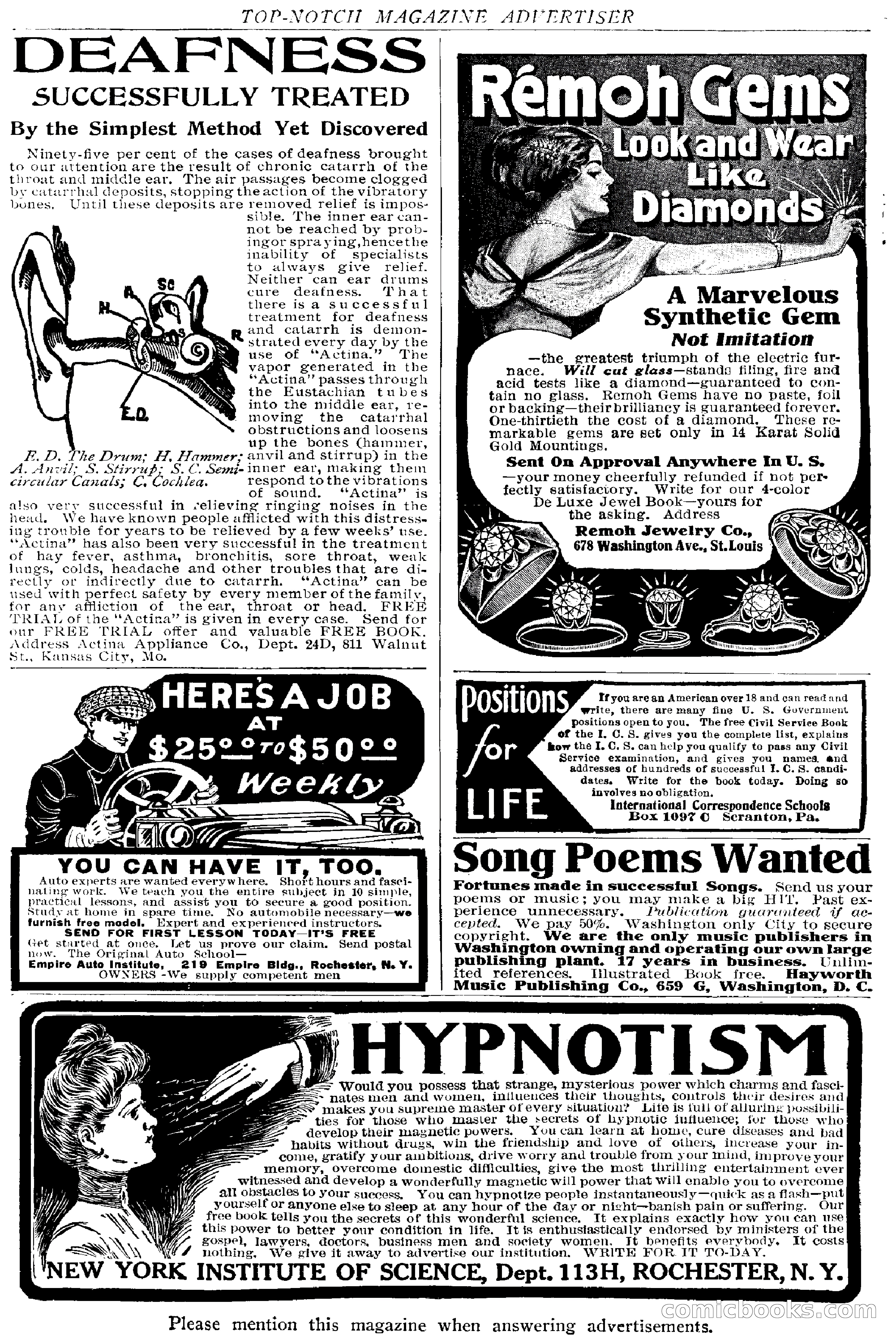 Top-Notch Magazine, March 1913 — page 6 of 204