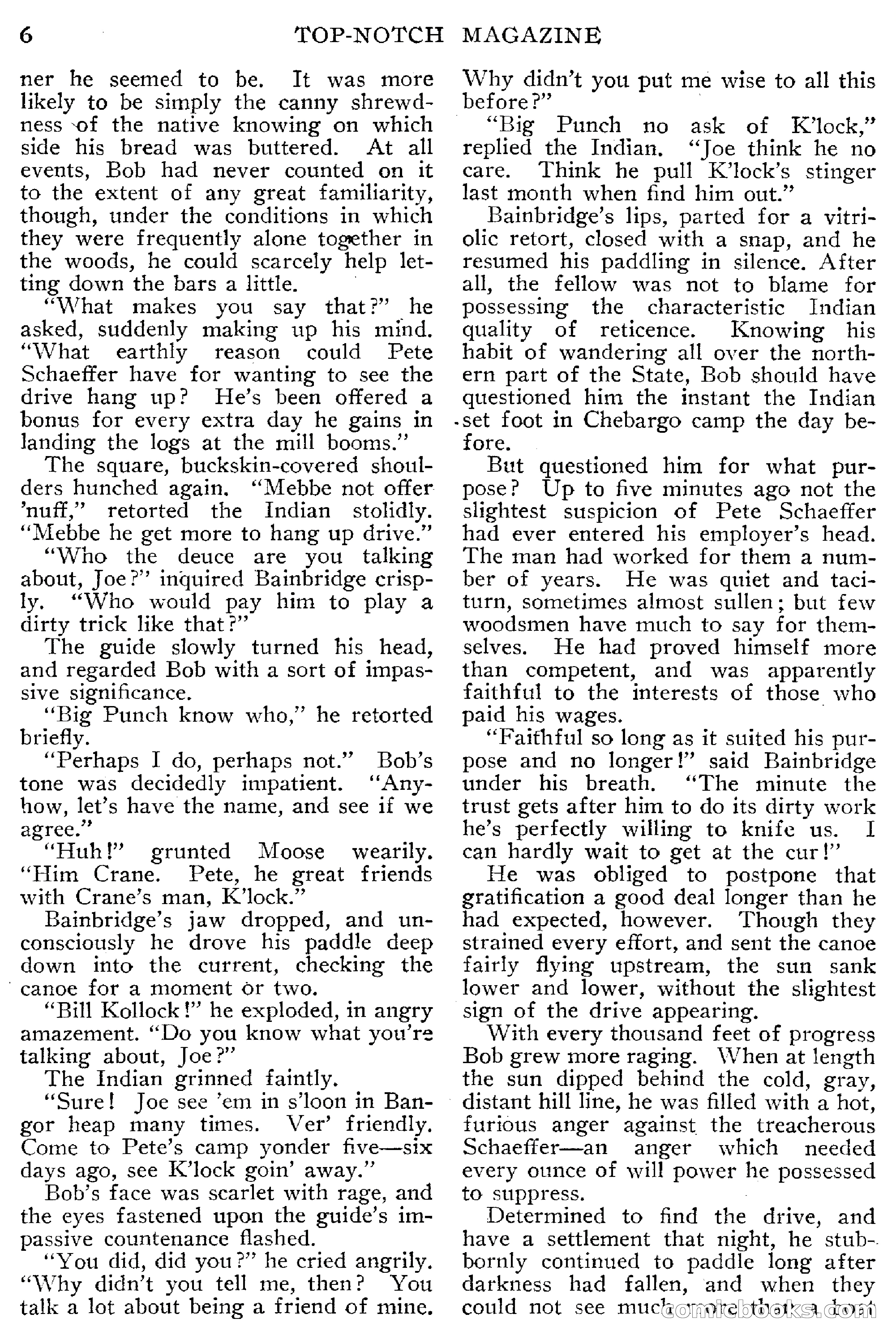 Top-Notch Magazine, March 1913 — page 12 of 204