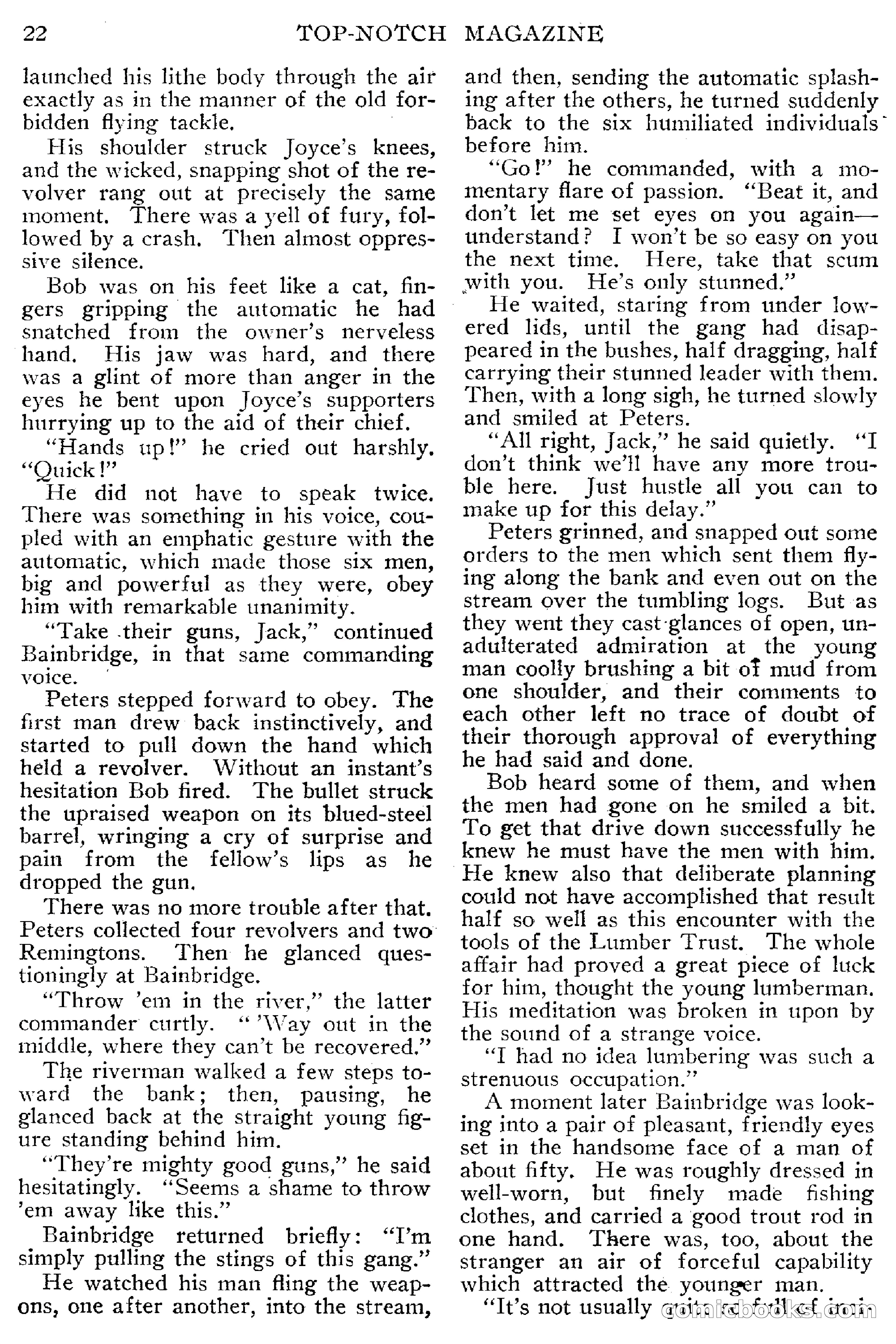 Top-Notch Magazine, March 1913 — page 28 of 204