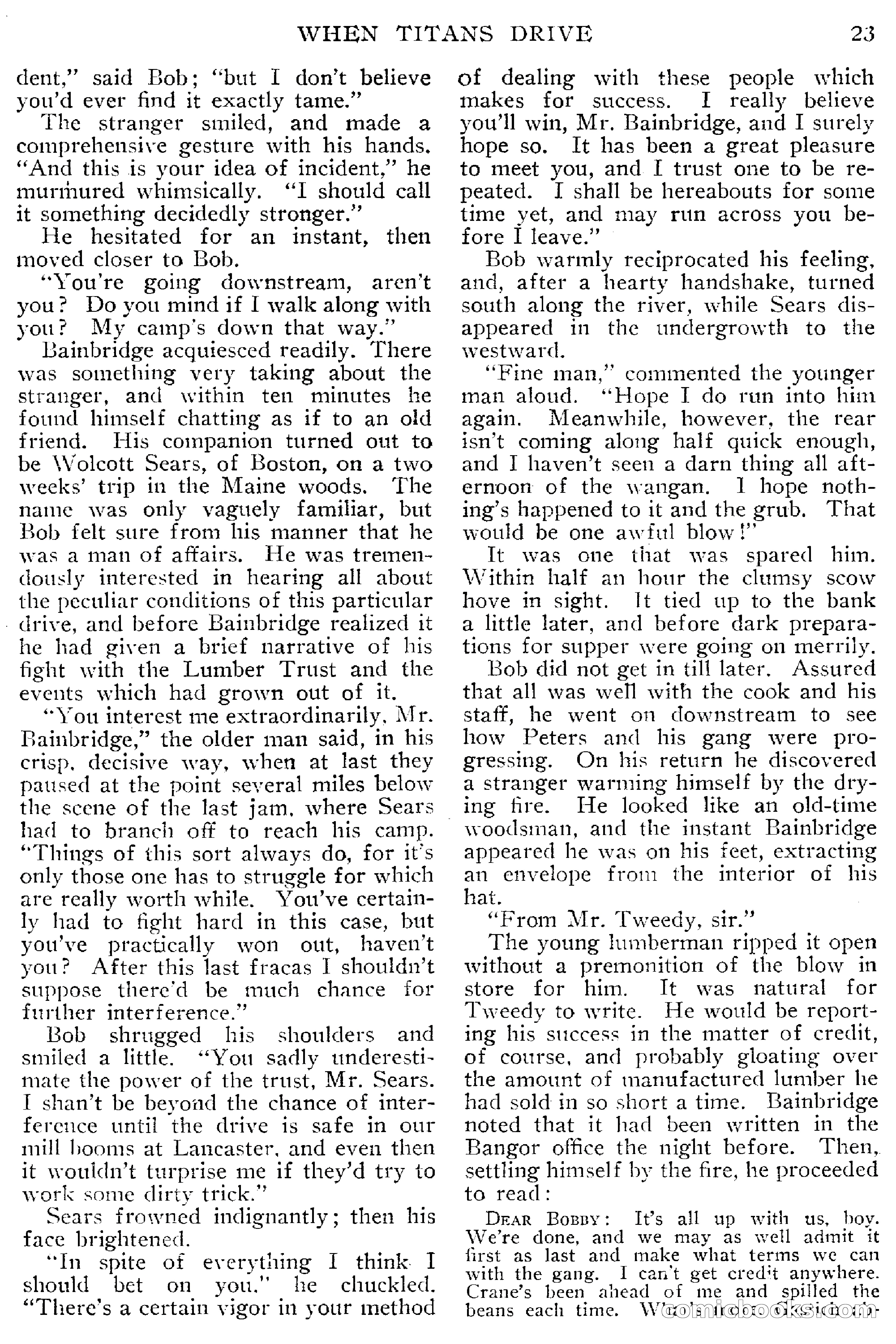 Top-Notch Magazine, March 1913 — page 29 of 204