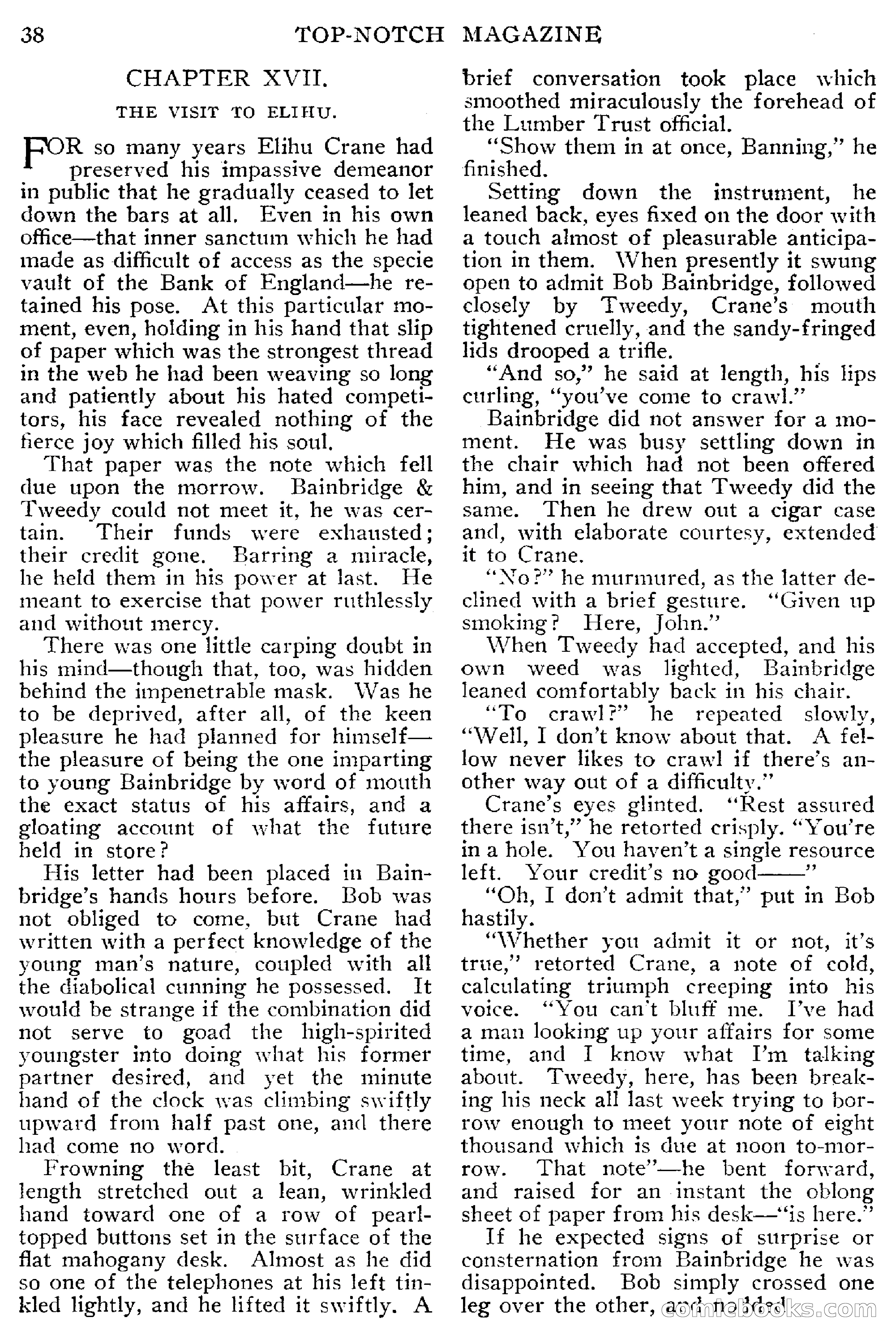 Top-Notch Magazine, March 1913 — page 44 of 204