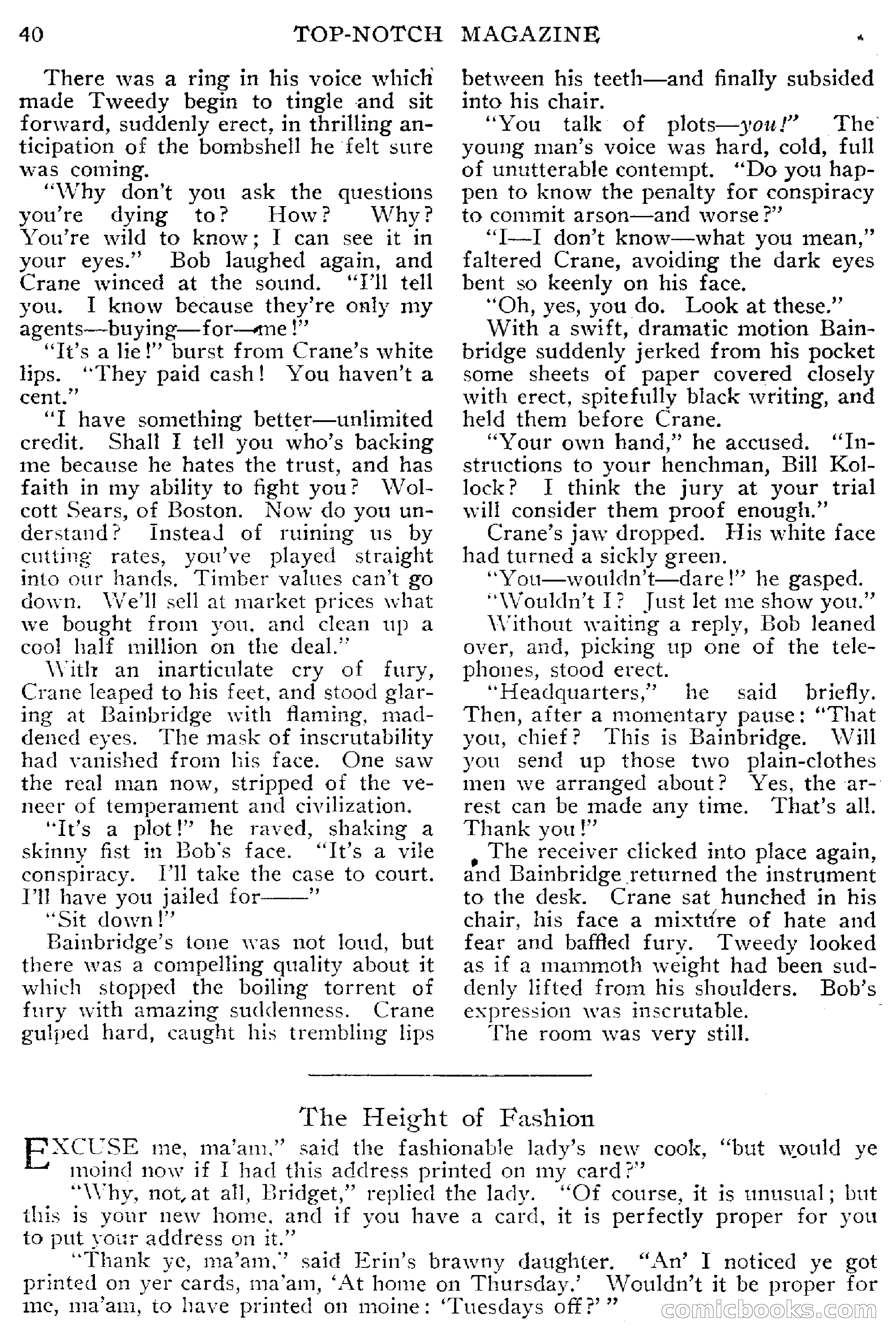 Top-Notch Magazine, March 1913 — page 46 of 204