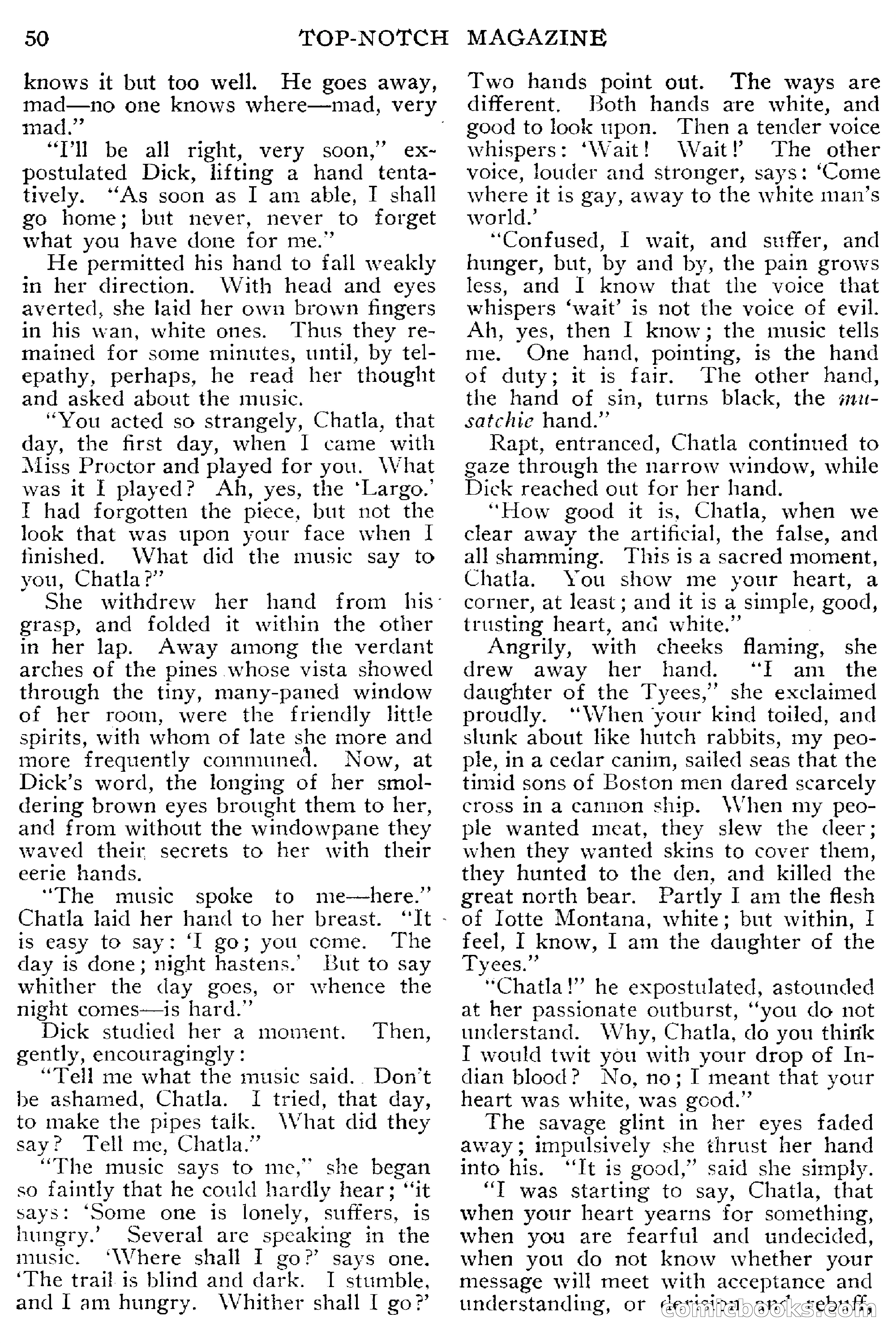 Top-Notch Magazine, March 1913 — page 56 of 204