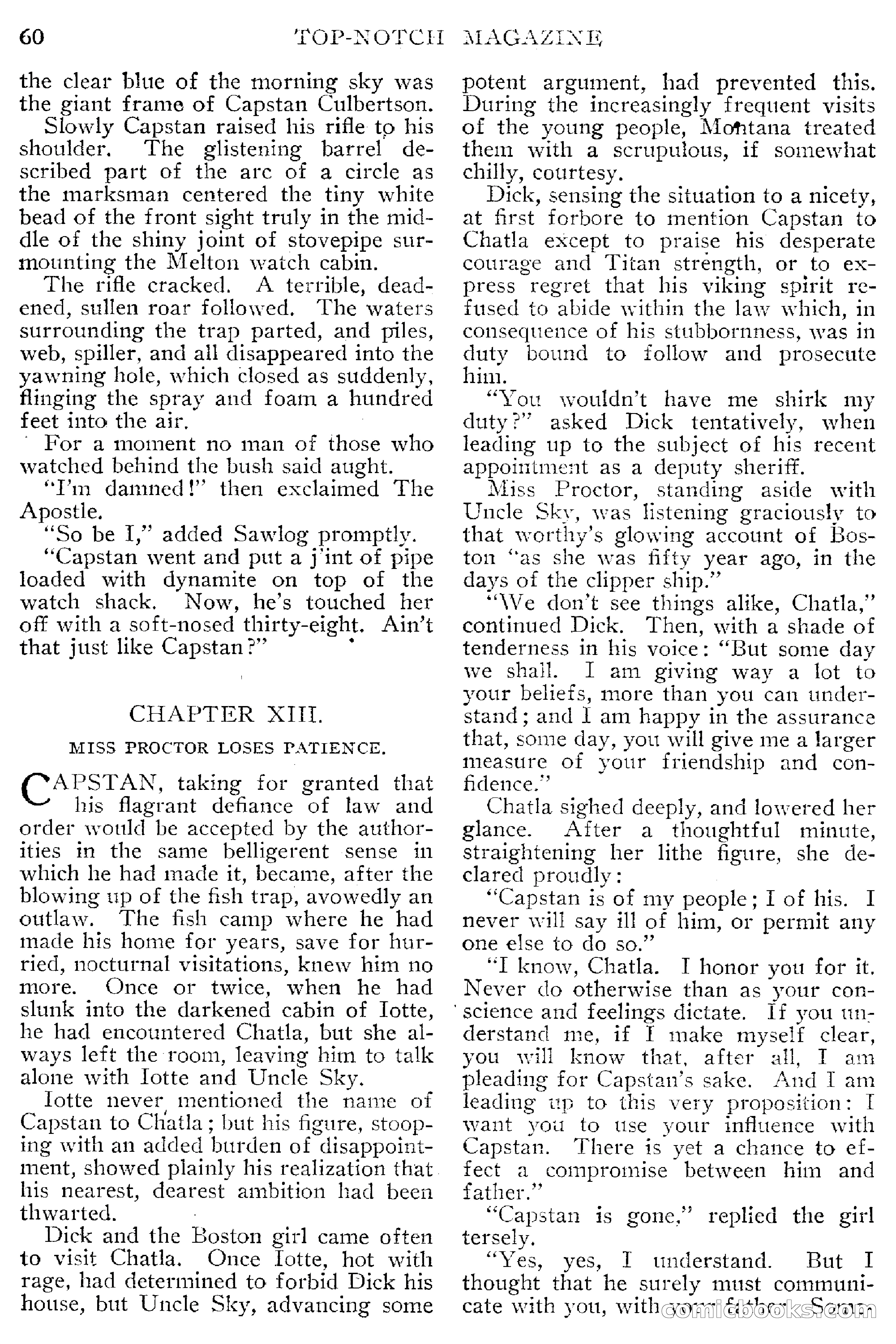 Top-Notch Magazine, March 1913 — page 66 of 204