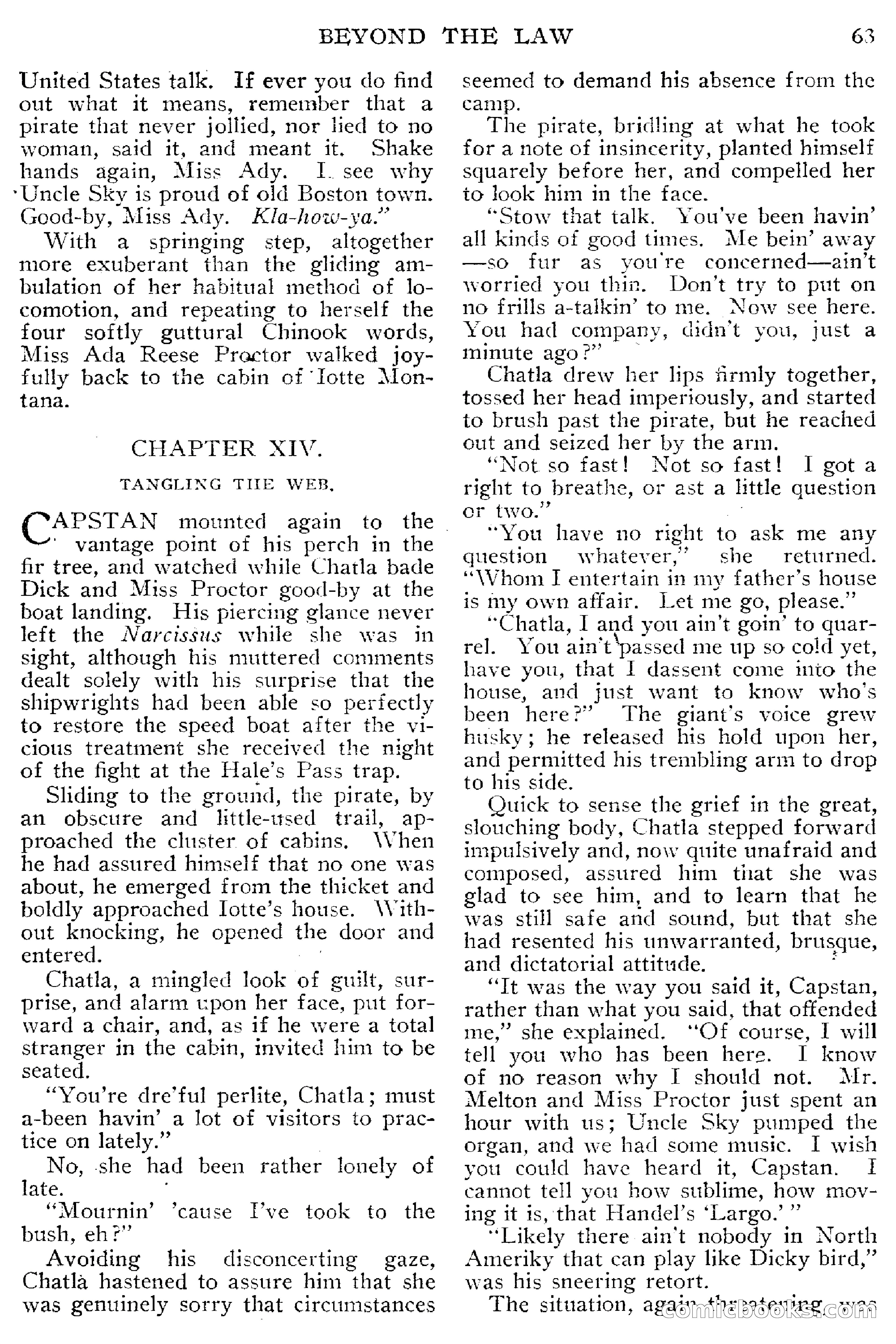 Top-Notch Magazine, March 1913 — page 69 of 204