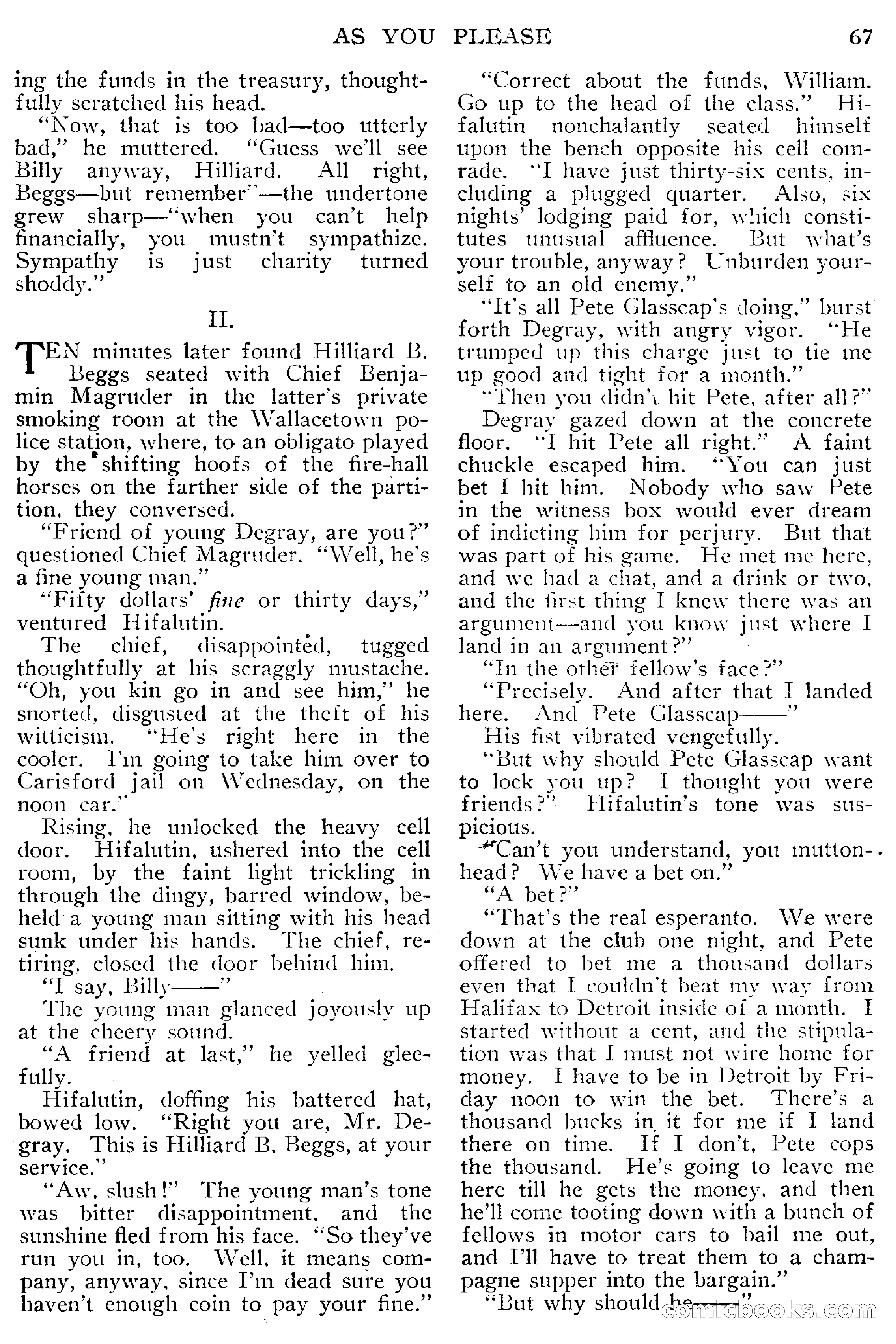 Top-Notch Magazine, March 1913 — page 73 of 204