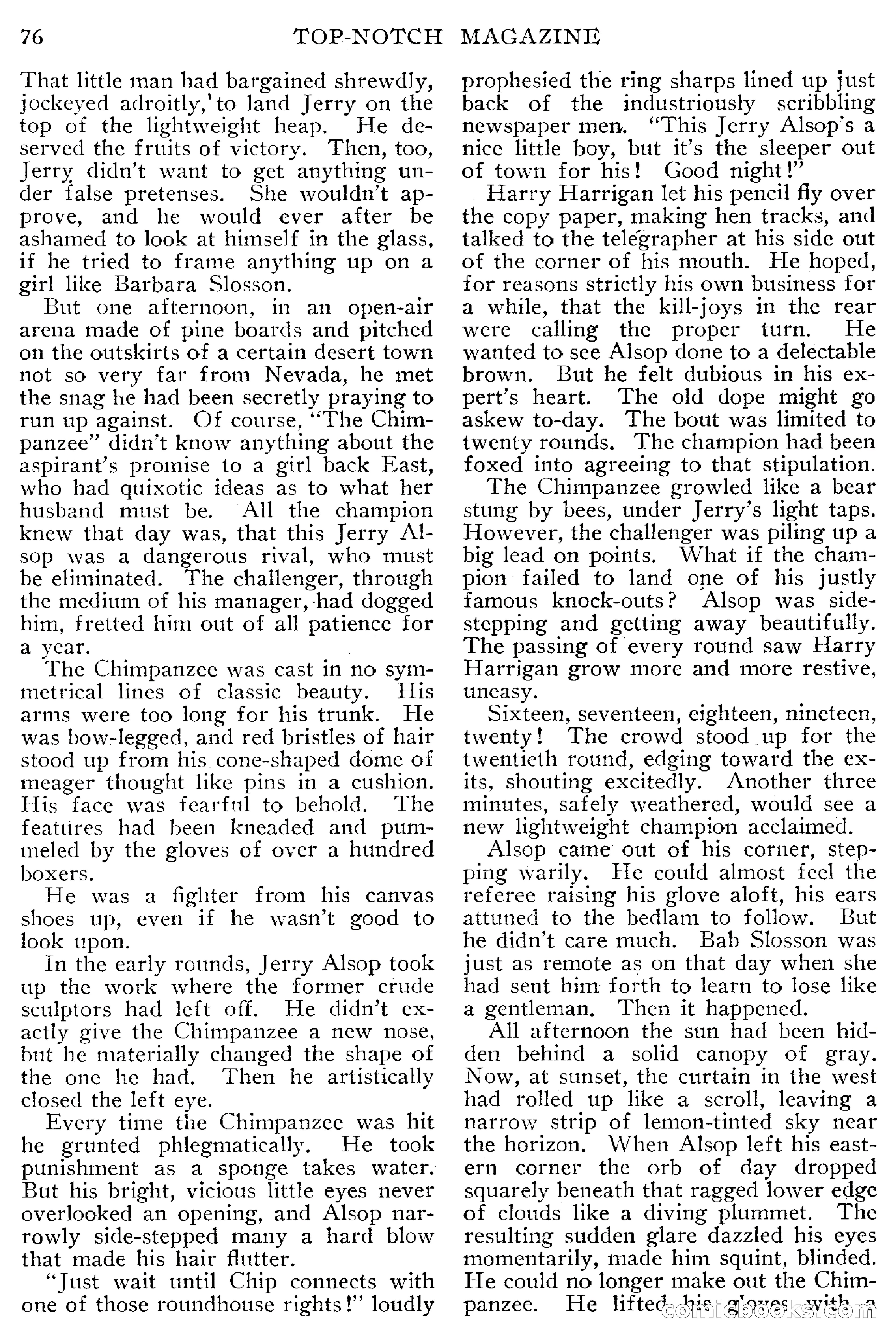 Top-Notch Magazine, March 1913 — page 82 of 204