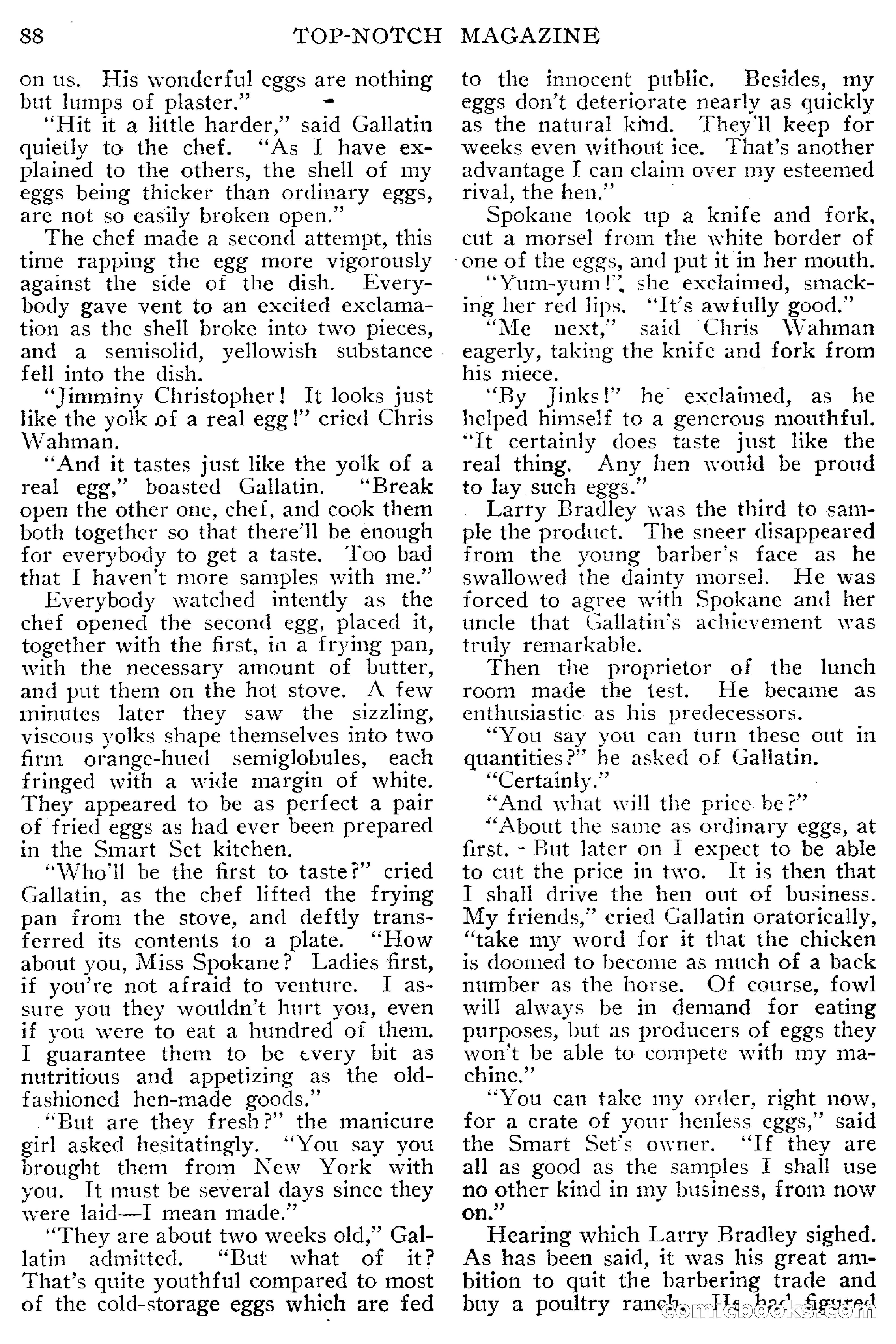 Top-Notch Magazine, March 1913 — page 94 of 204